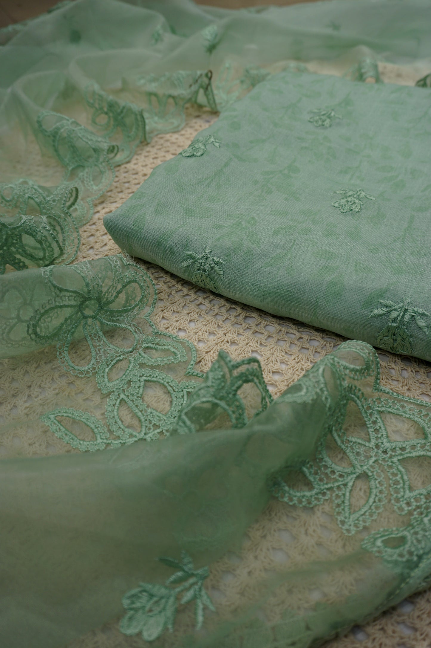 UNSTITCHED SALWAR SET AM187