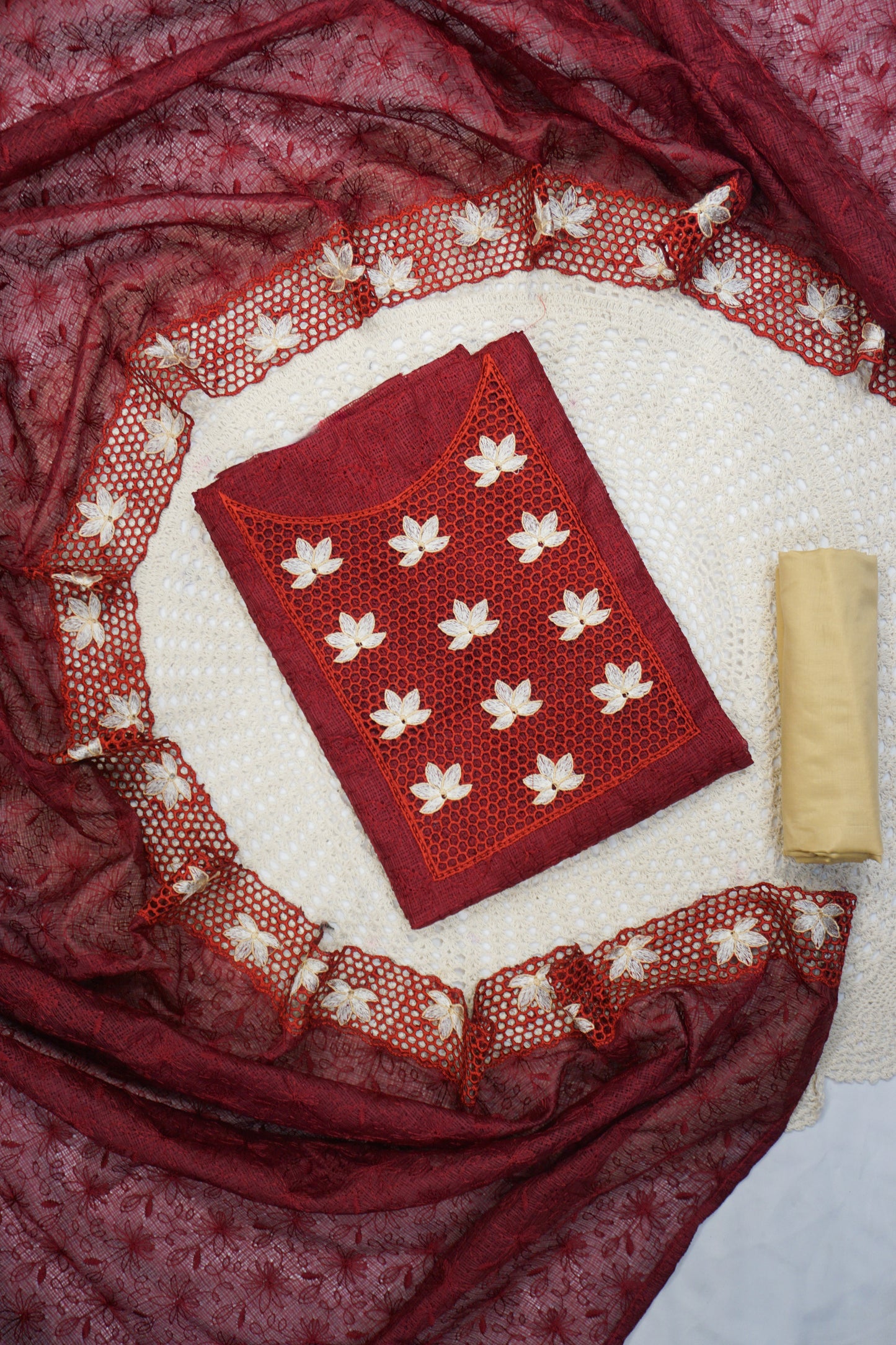 UNSTITCHED SALWAR SET AM203