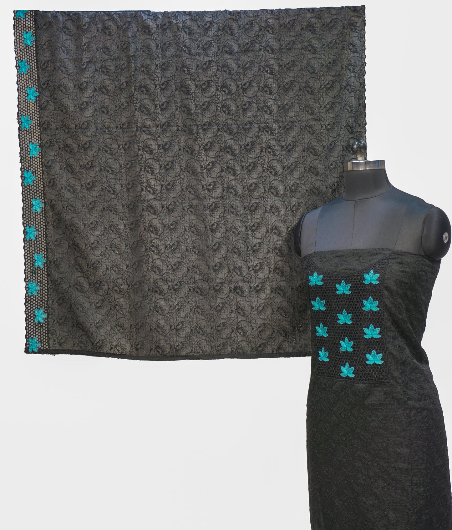UNSTITCHED SALWAR SET AM204