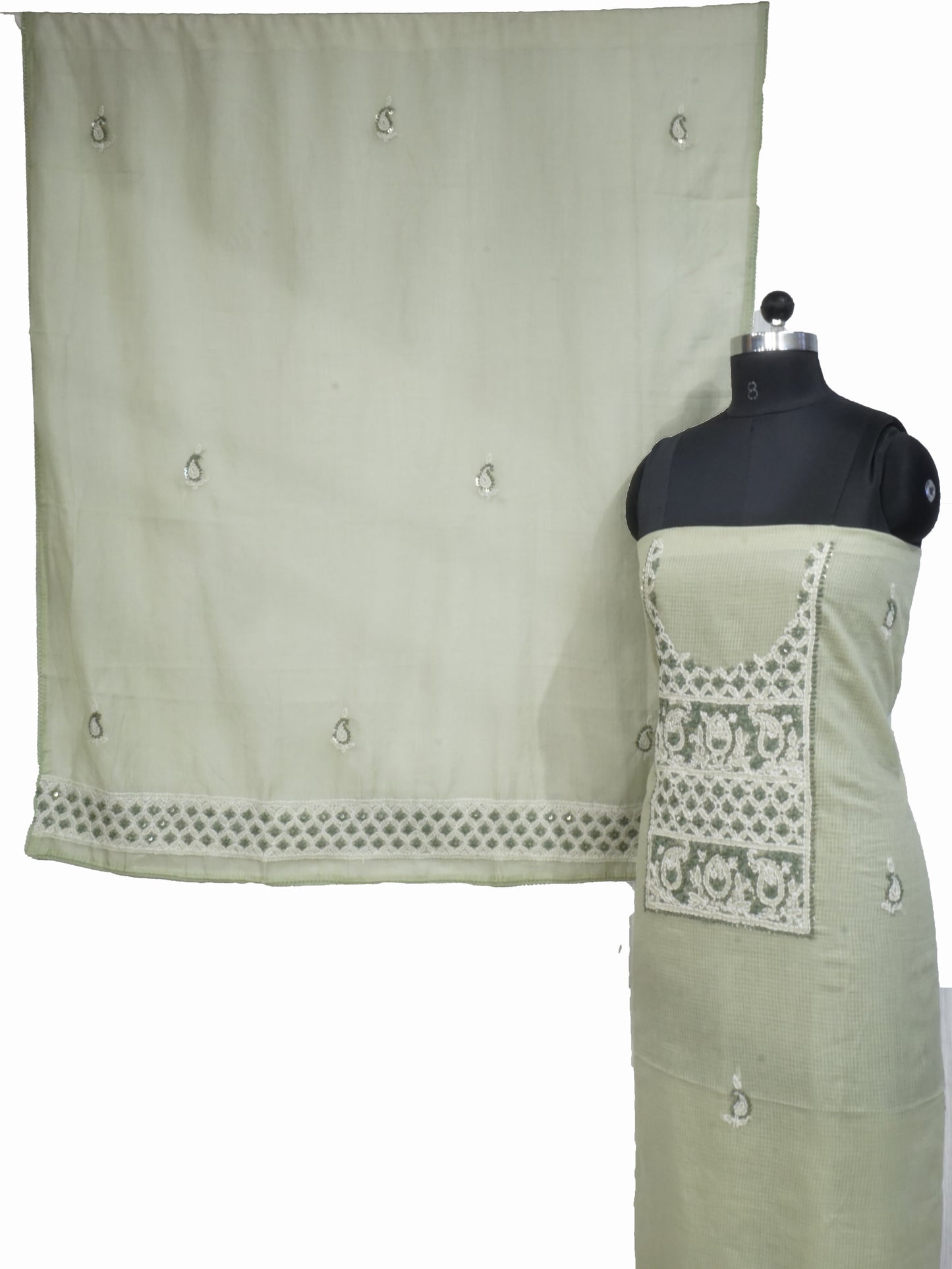 UNSTITCHED SALWAR SET AM112