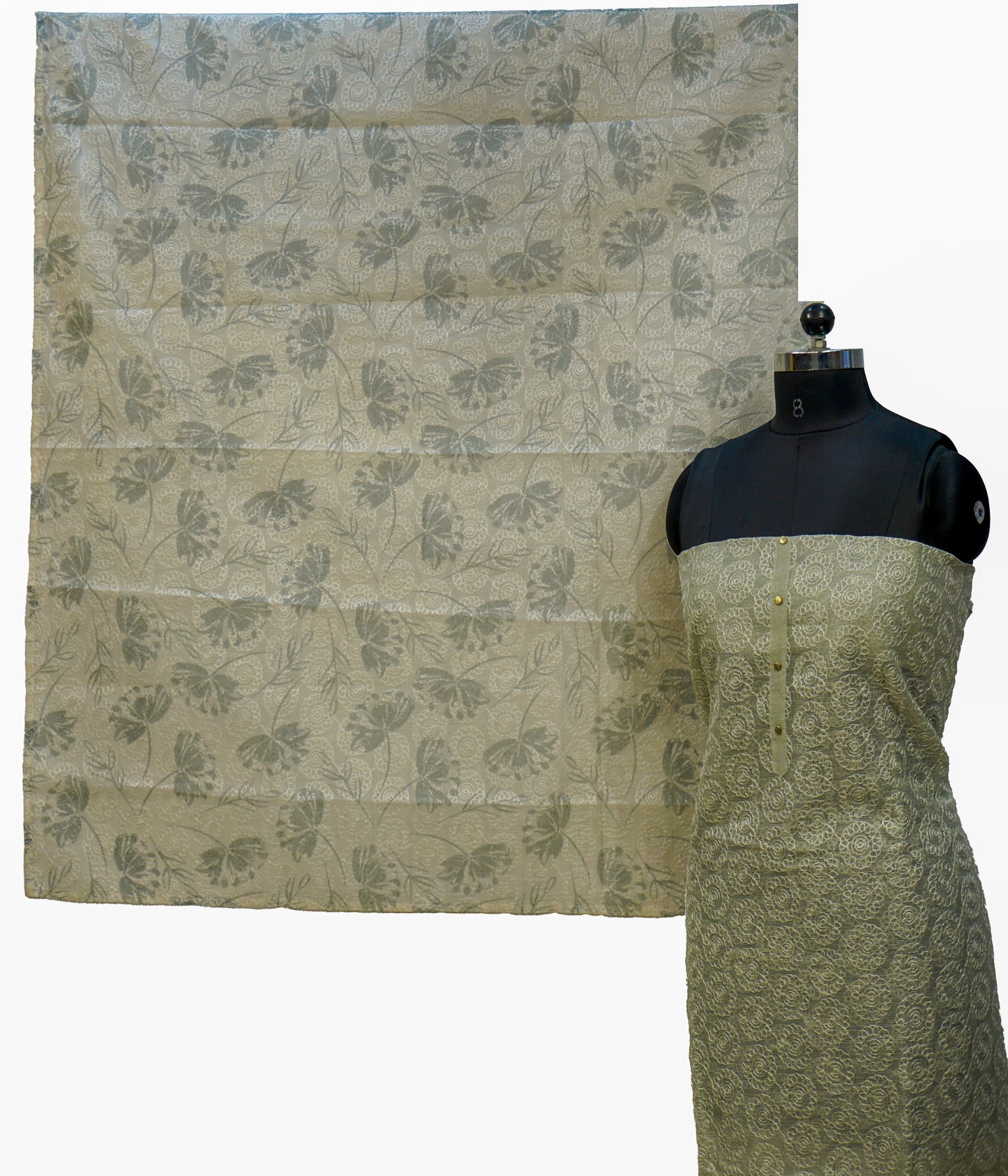 UNSTITCHED SALWAR SET AM119