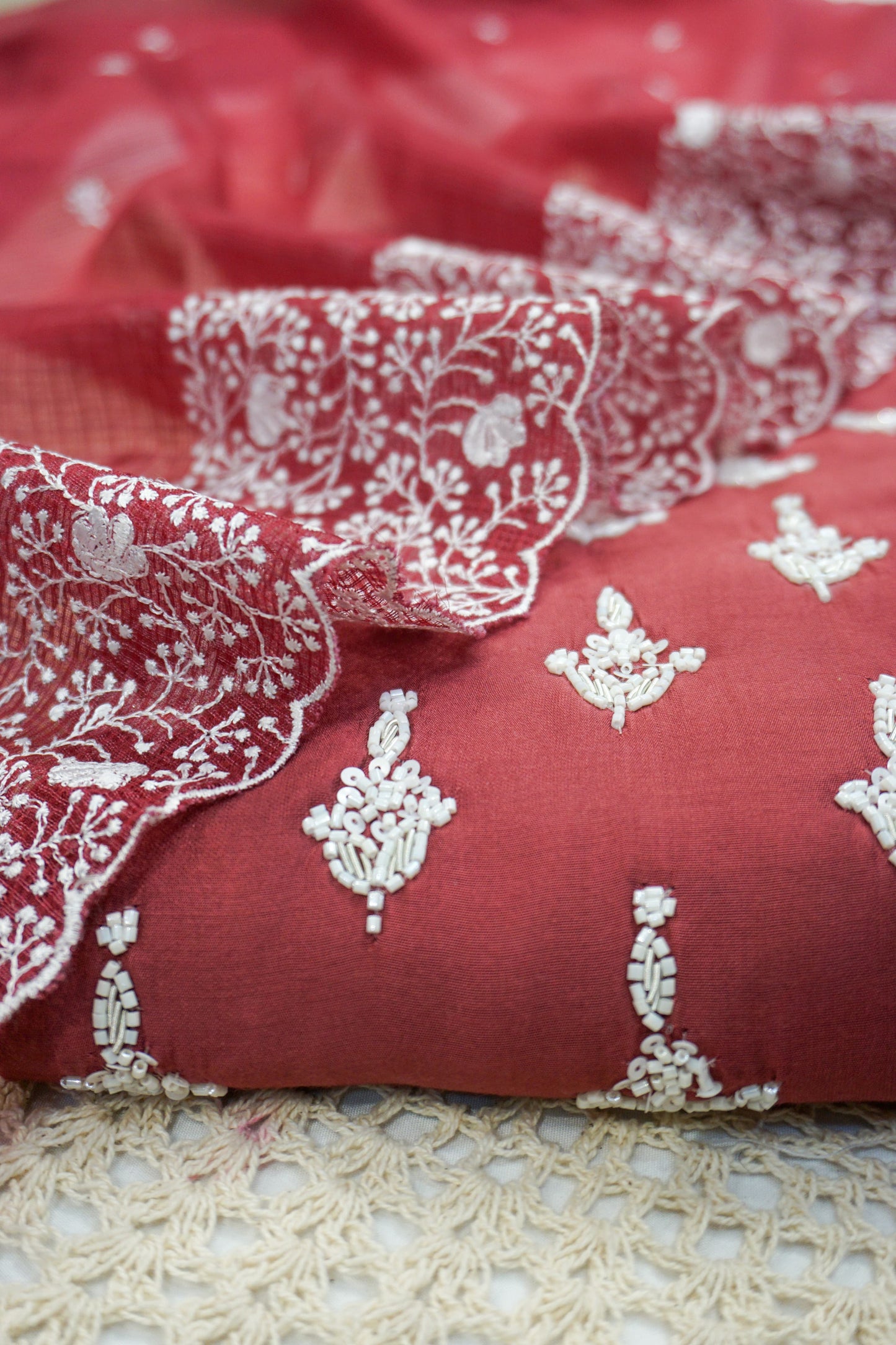 UNSTITCHED SALWAR SET AM128