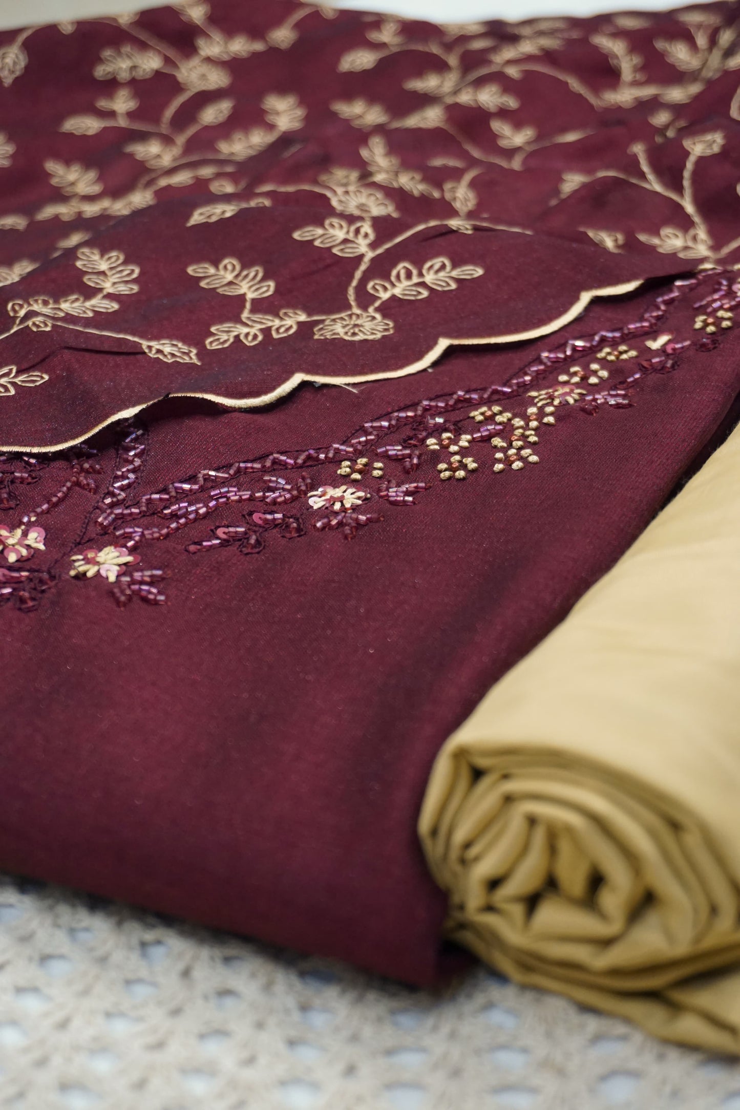 UNSTITCHED SALWAR SET AM132