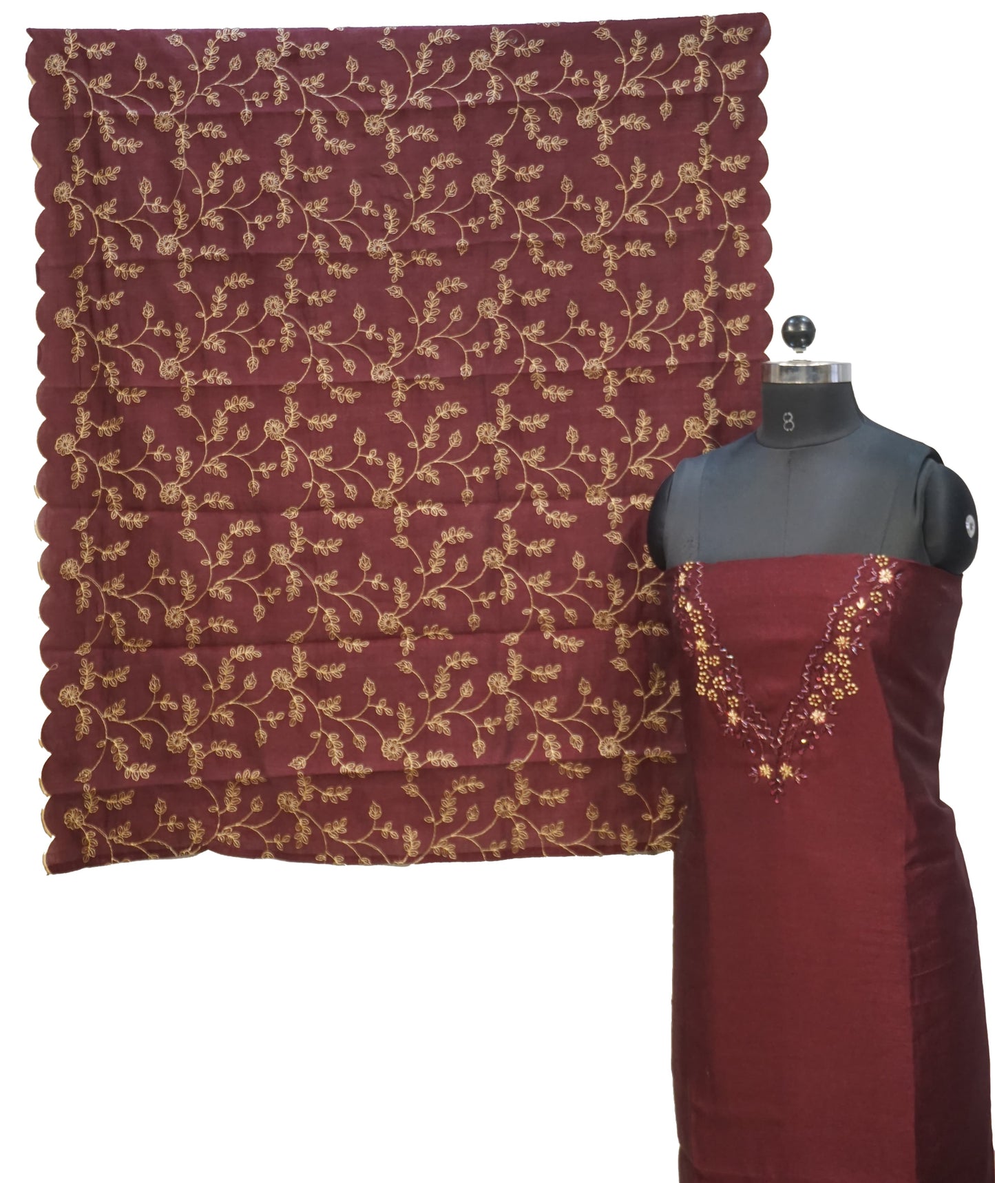 UNSTITCHED SALWAR SET AM132
