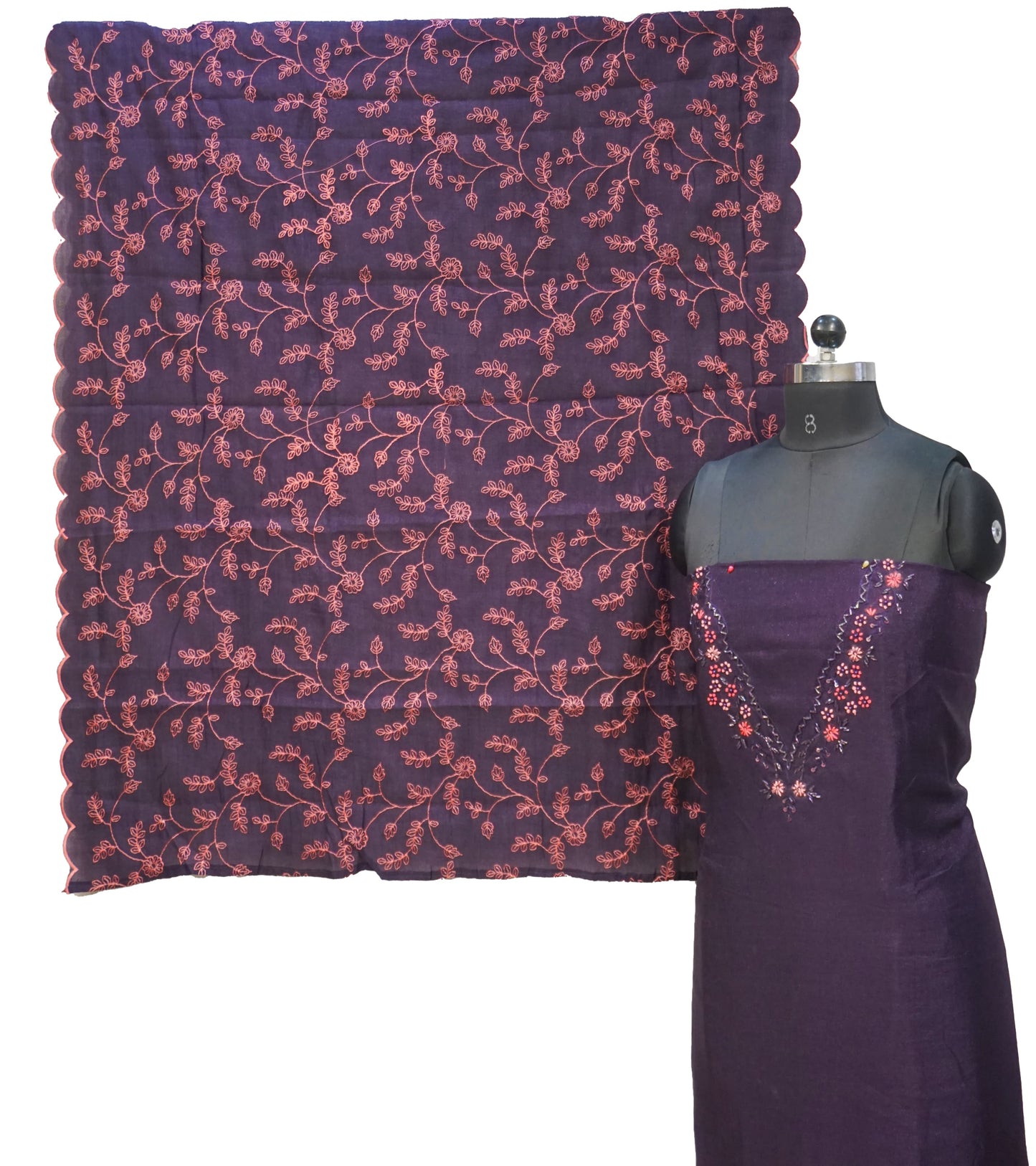 UNSTITCHED SALWAR SET AM134