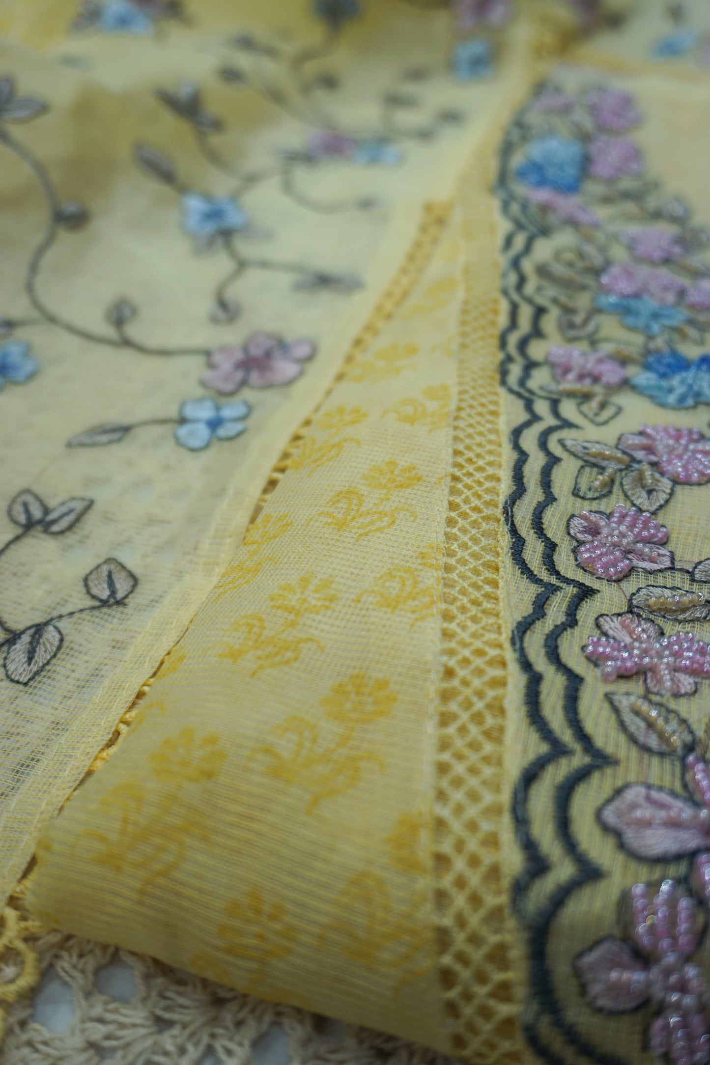 UNSTITCHED SALWAR SET AM99