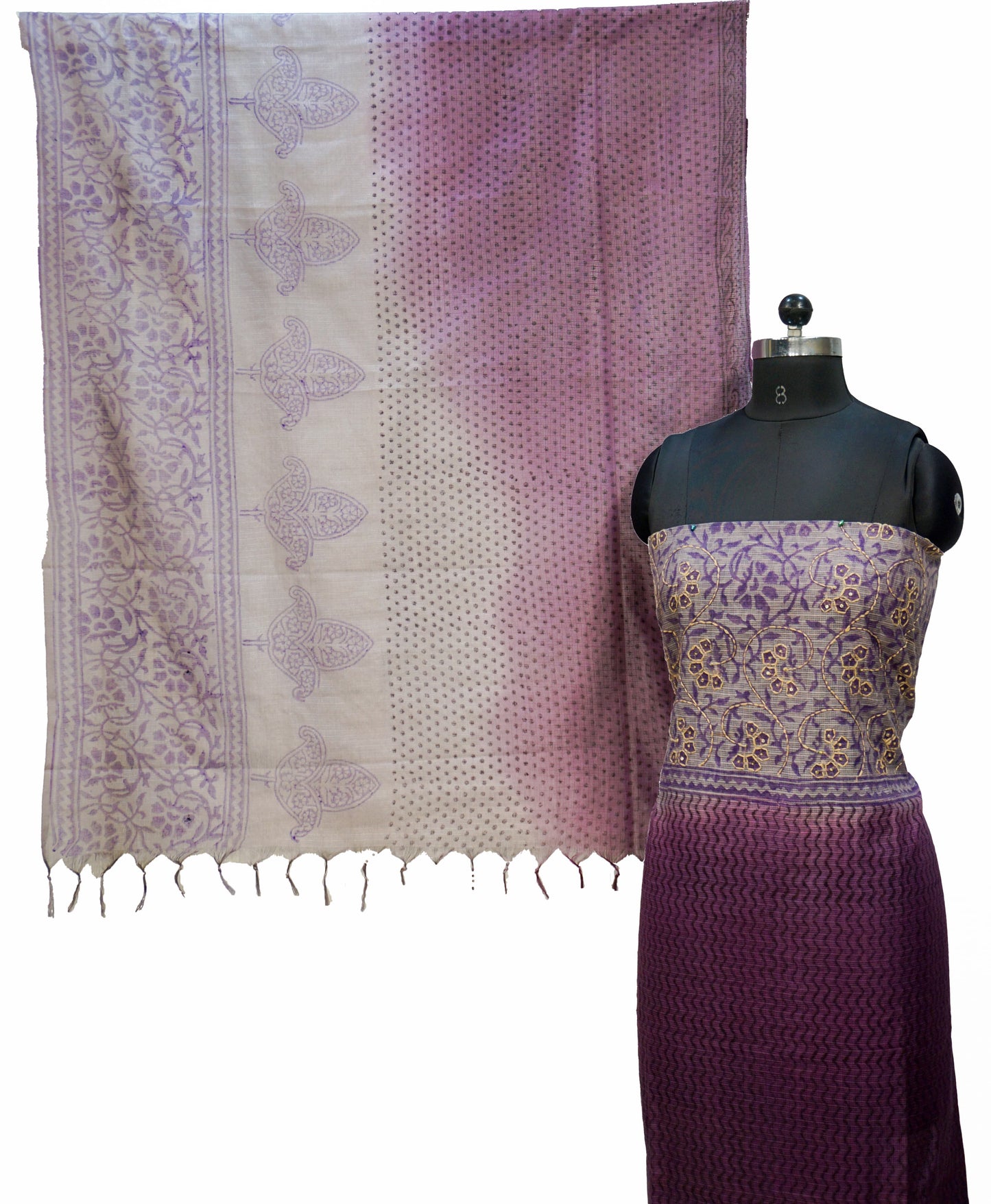 UNSTITCHED SALWAR SET AM121