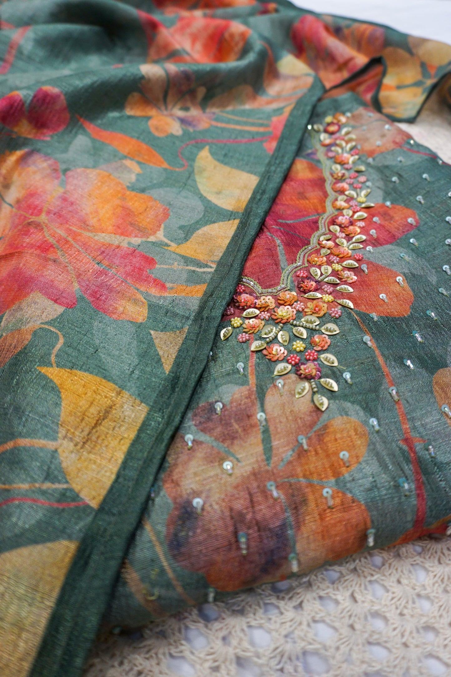 UNSTITCHED SALWAR SET AM139