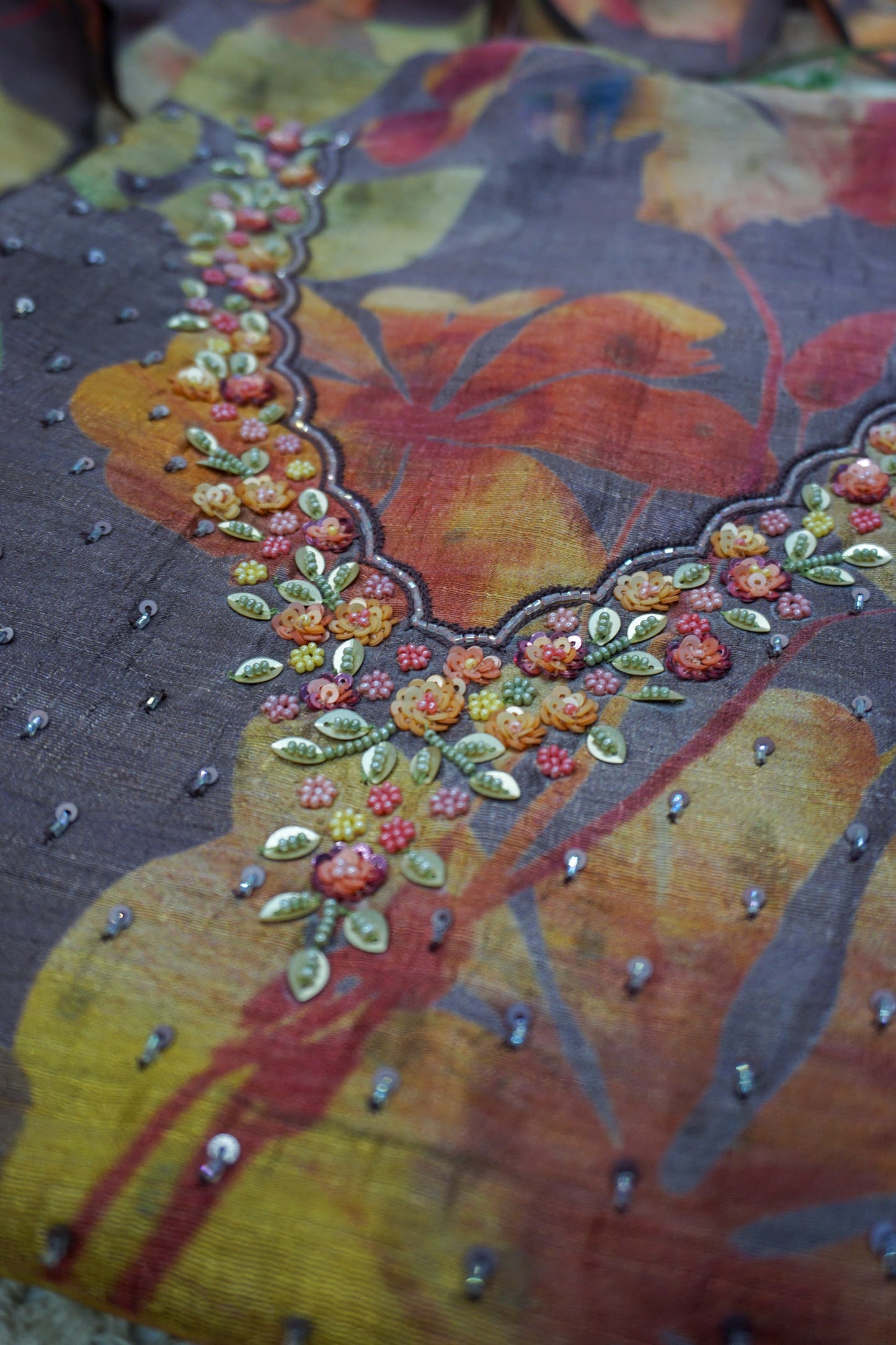 UNSTITCHED SALWAR SET AM137