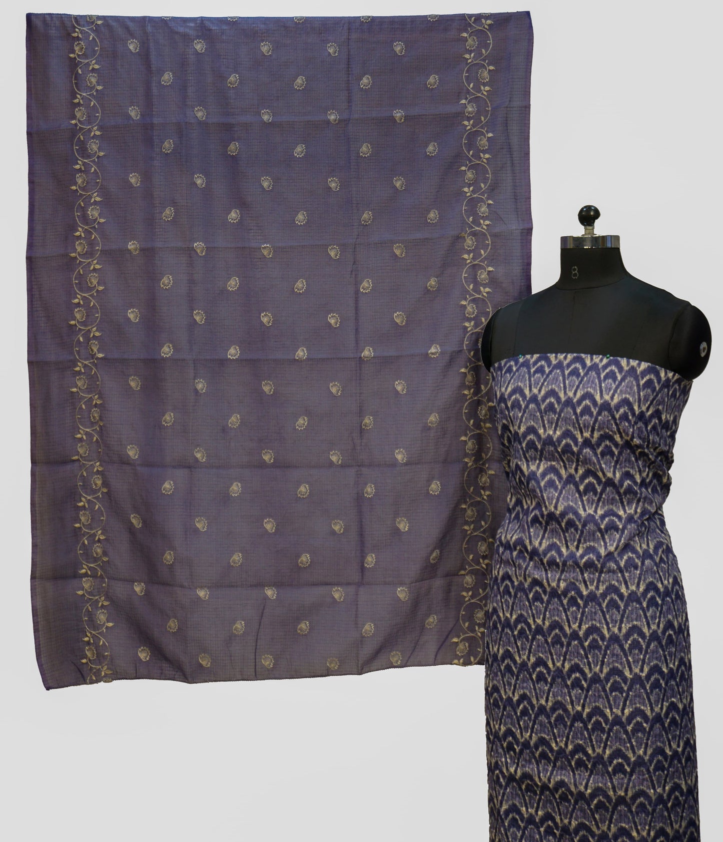 UNSTITCHED SALWAR SET AM78