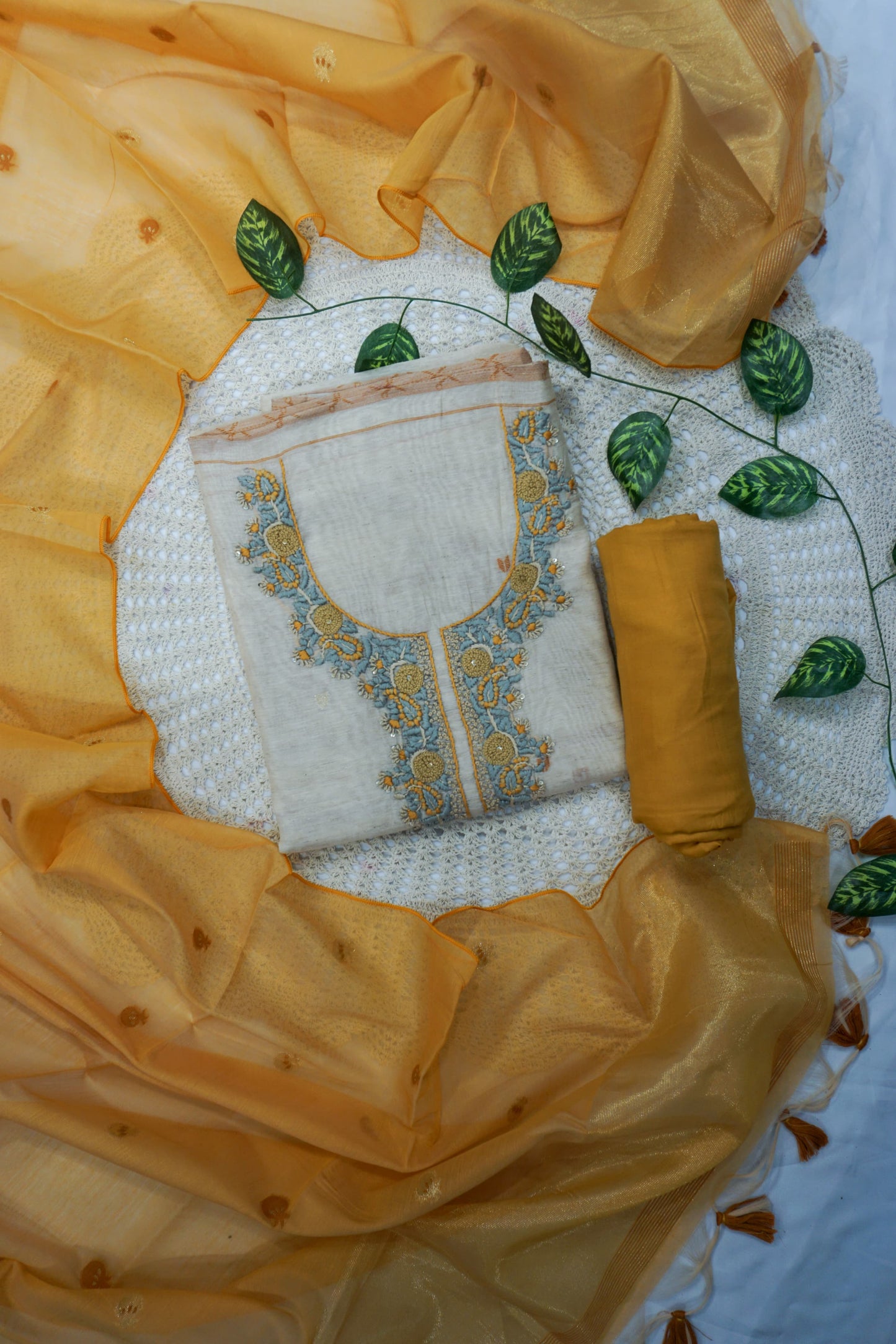 UNSTITCHED SALWAR SET AM149