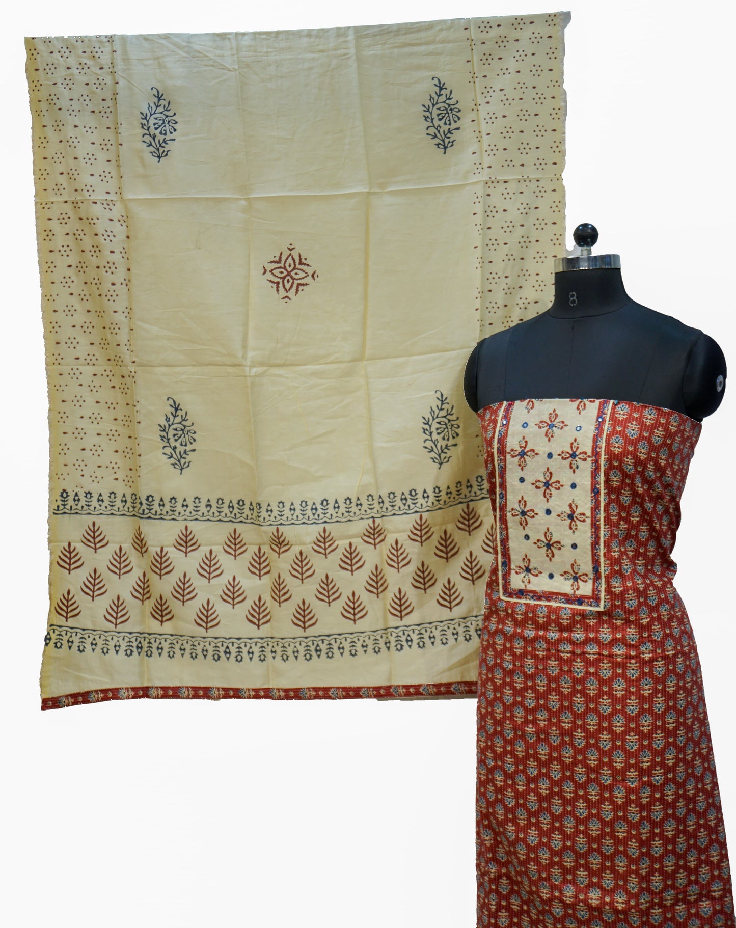 UNSTITCHED SALWAR SET AM96