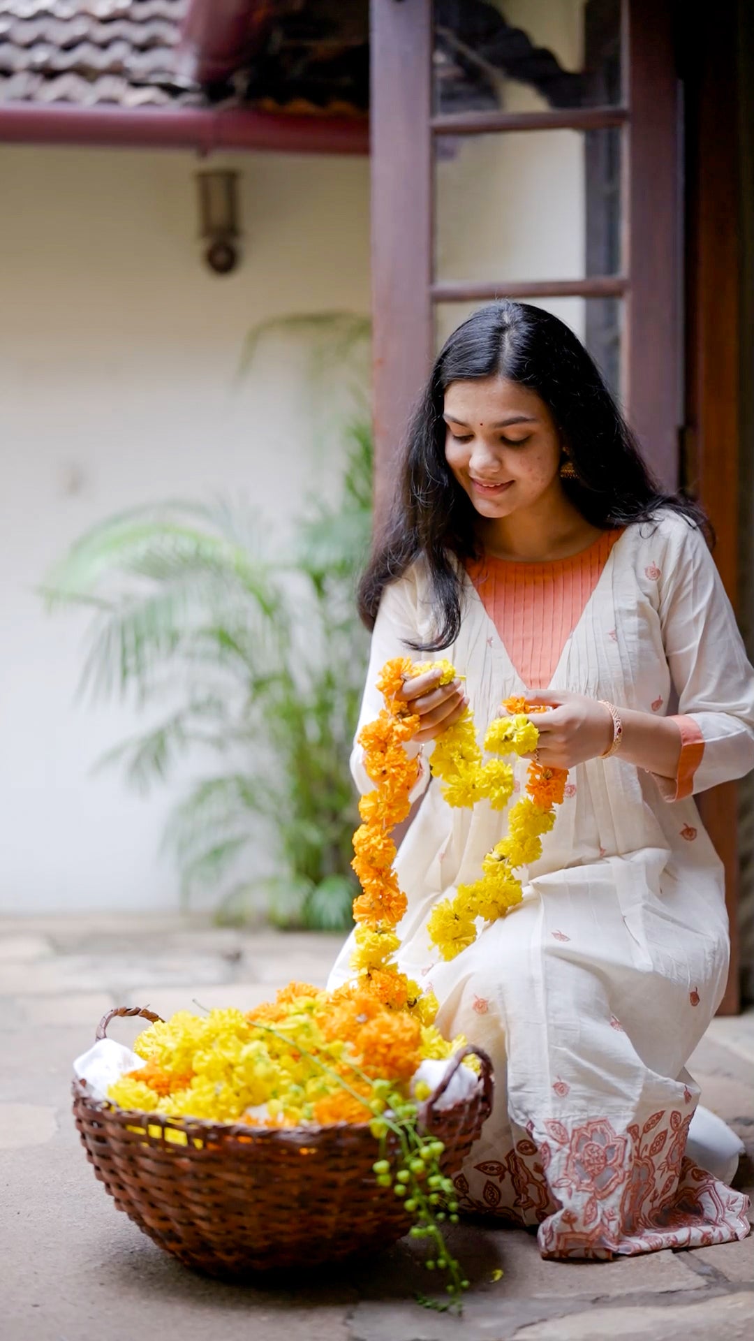 Cotton Kurthi with Palazzo Set