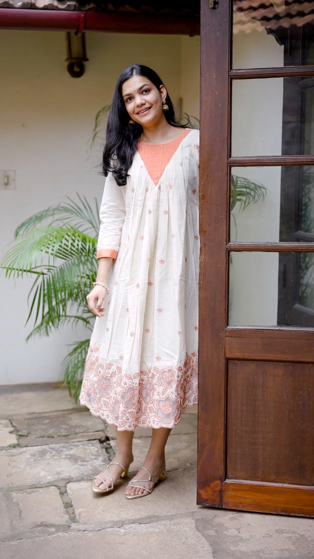 Cotton Kurthi with Palazzo Set