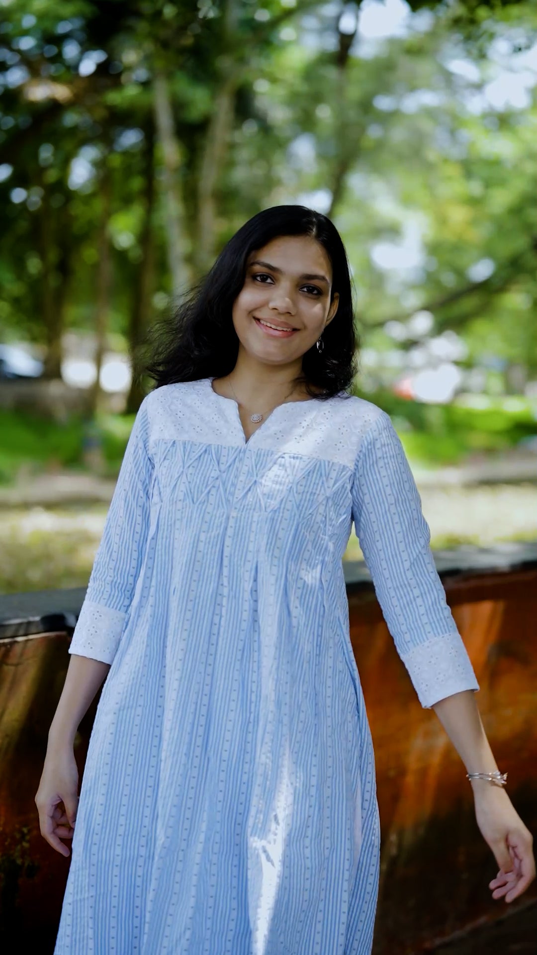 Premium cotton striped kurthi [ZD14]
