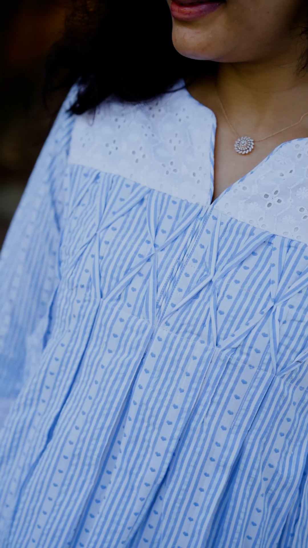 Premium cotton striped kurthi [ZD14]