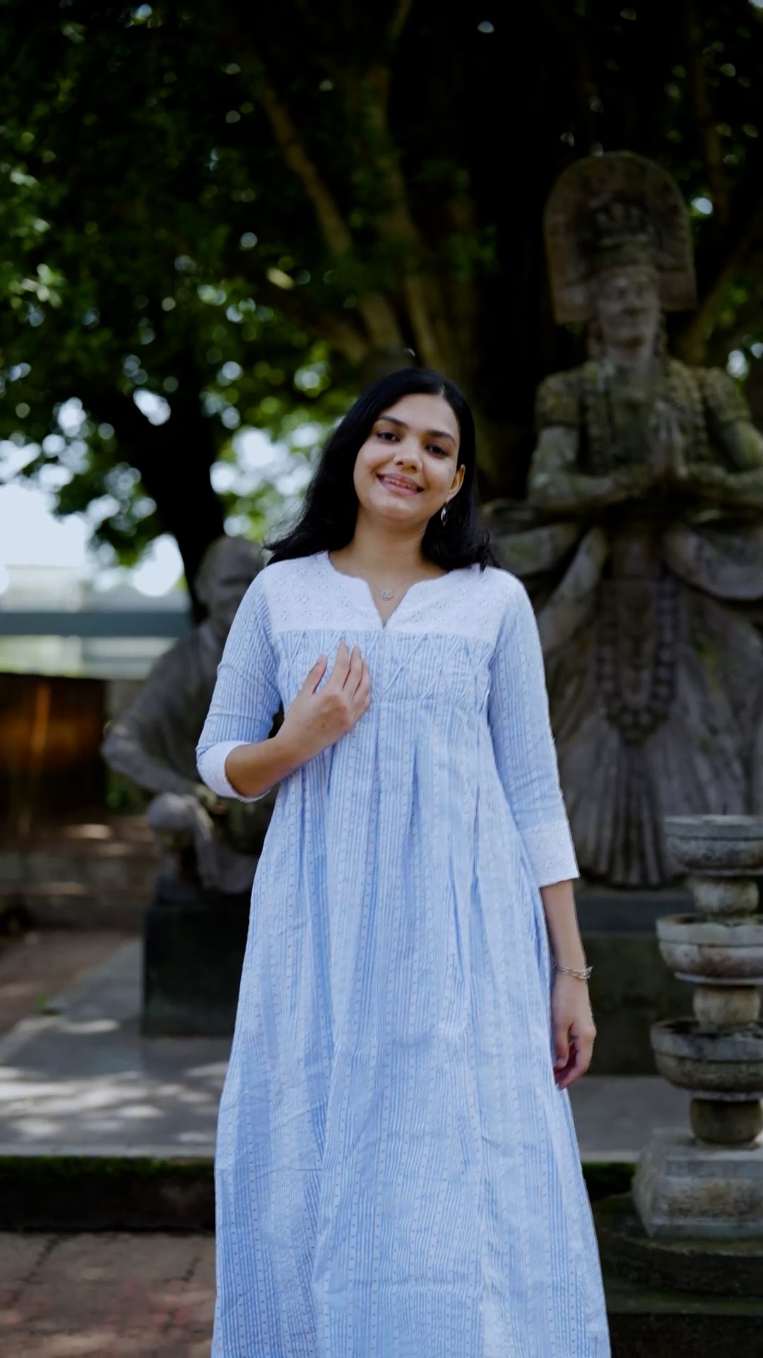 Premium cotton striped kurthi [ZD14]