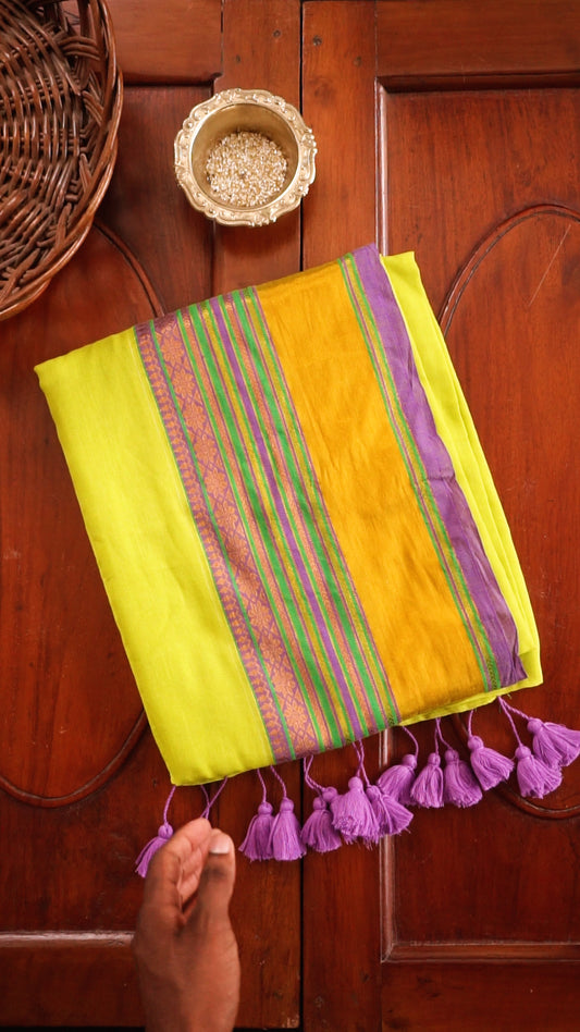 Elegant Mul Cotton Saree [MC41]