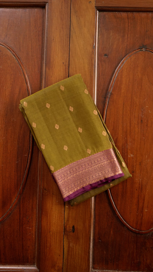 Elegant Silk Saree [SOA01]