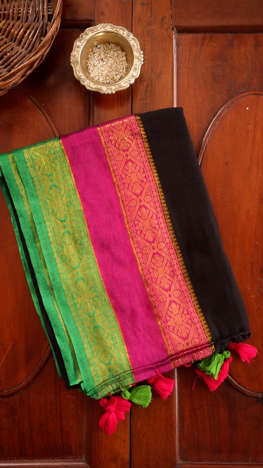 Elegant Mul Cotton Saree [MC001]