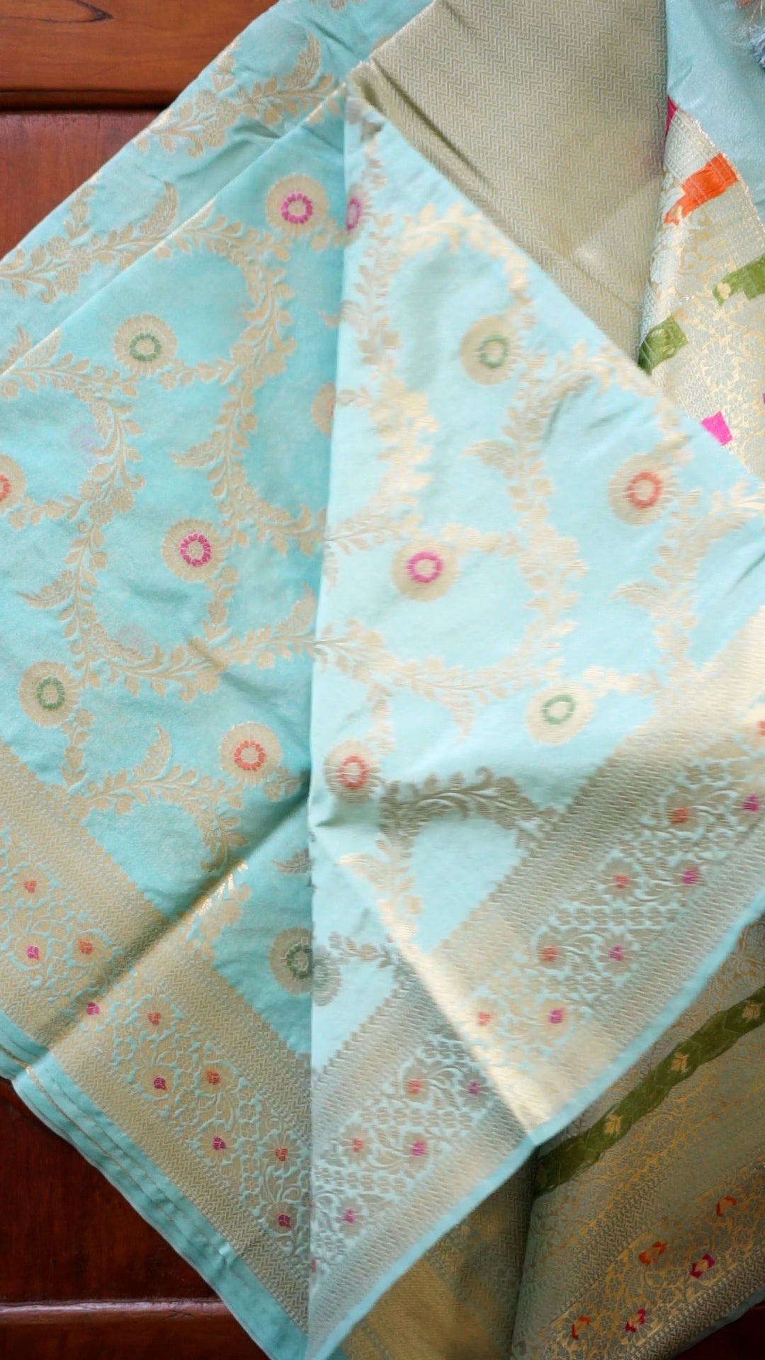 Elegant Sky Blue Soft Silk Saree with Zari Work [AV18]