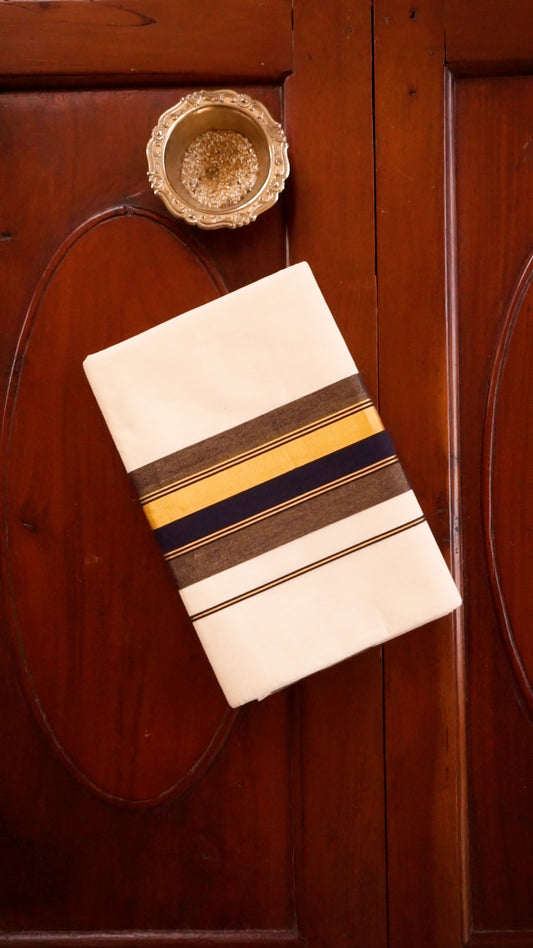 Elegant Kerala Kasavu Saree  [GUD248]