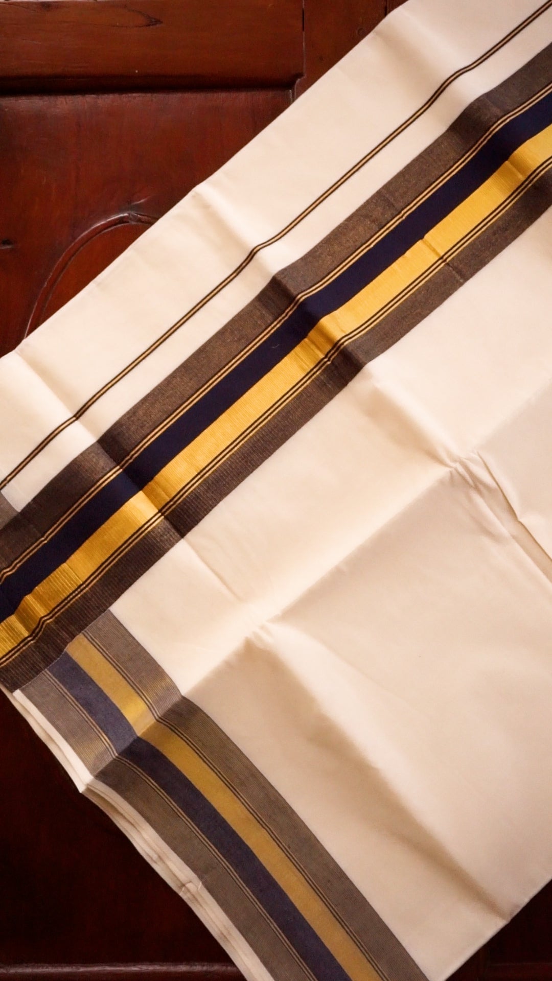 Elegant Kerala Kasavu Saree  [GUD248]