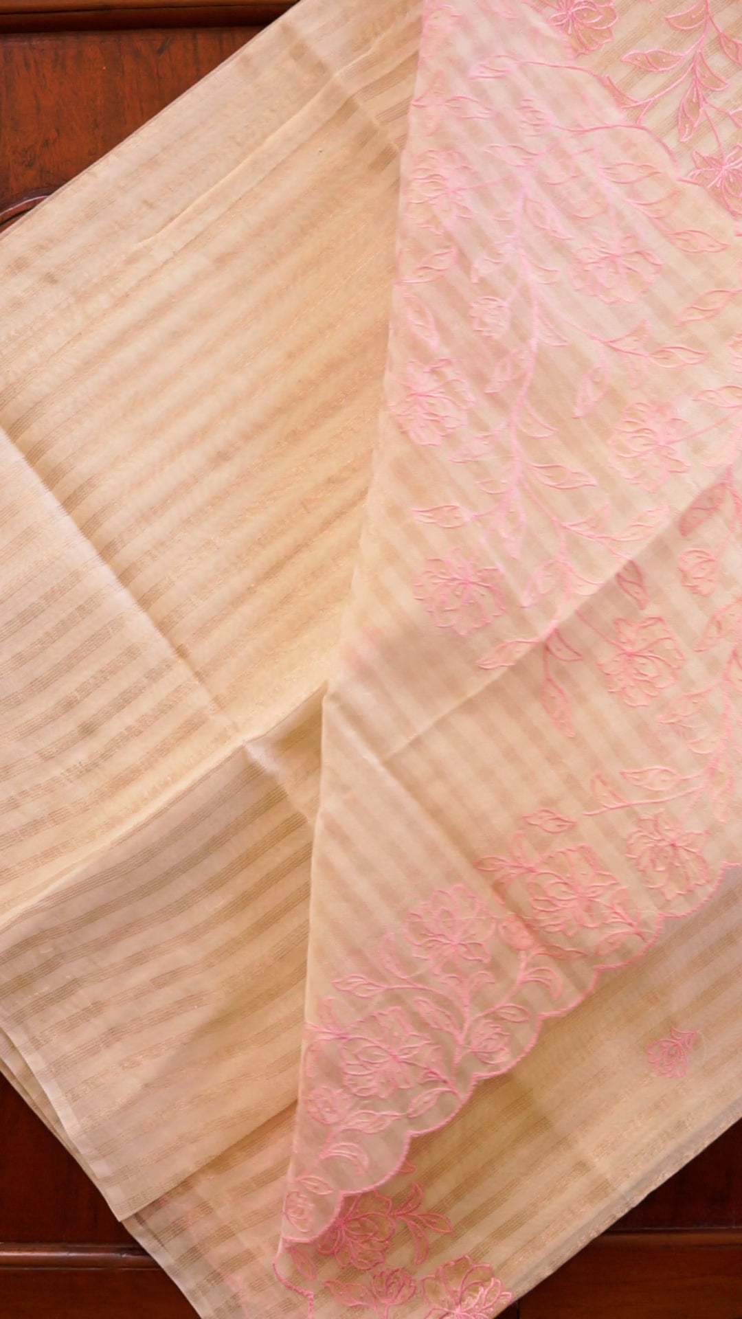 Premium Floral Embroidered Saree [B06]