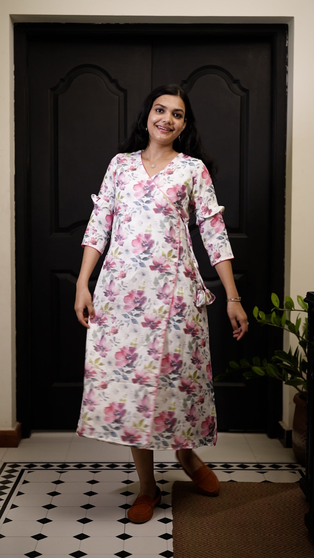 Premium Floral Cotton Kurthi [ZD11]