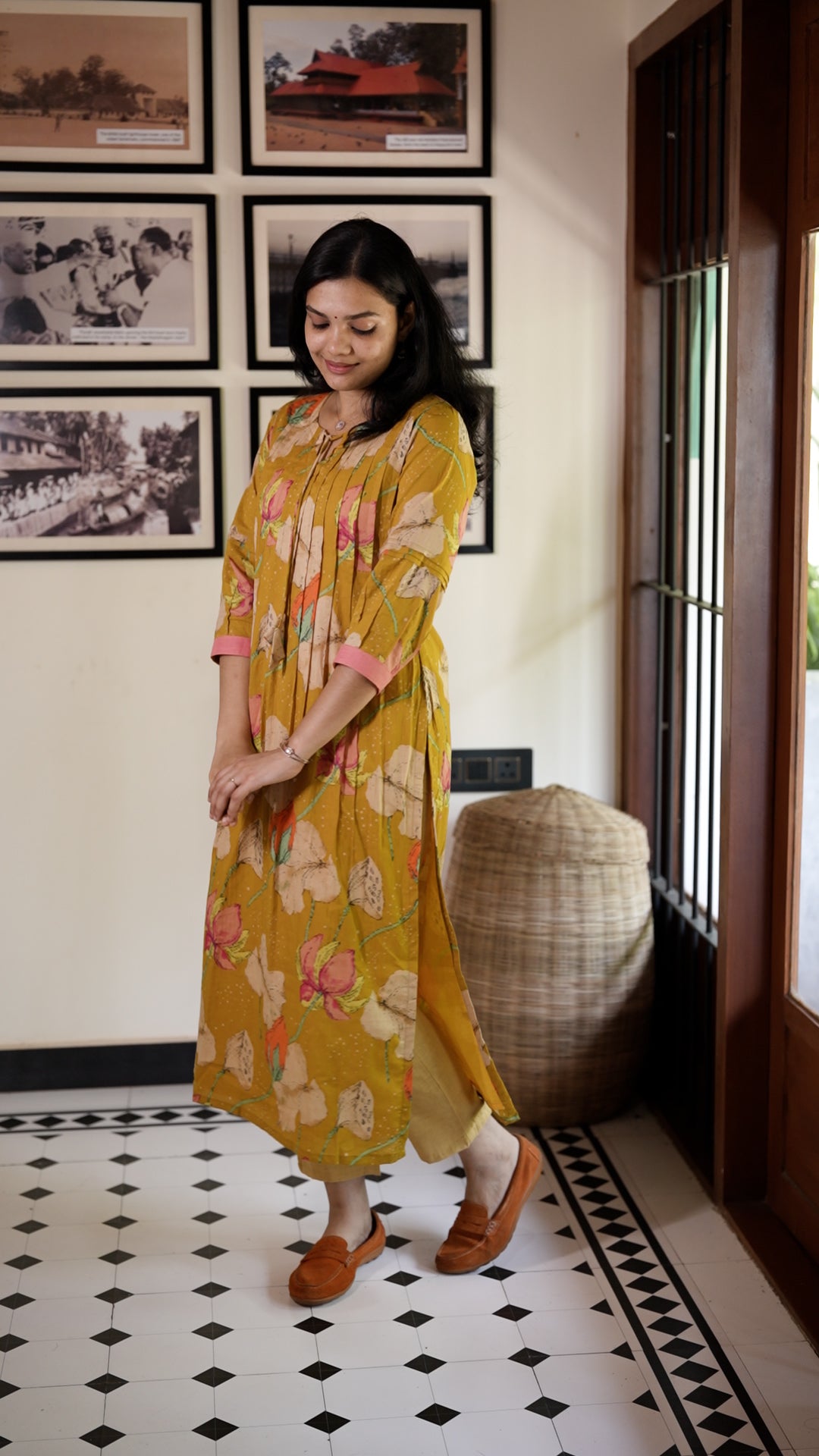 Premium Printed Cotton Kurthi [ZD12]