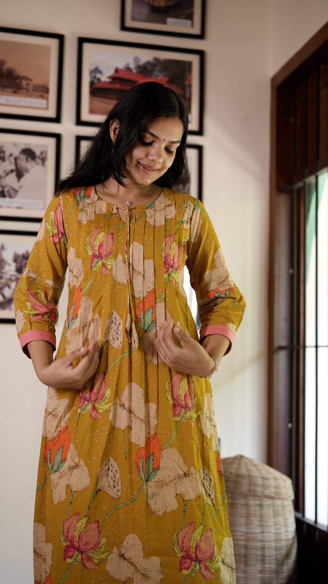 Premium Printed Cotton Kurthi [ZD12]