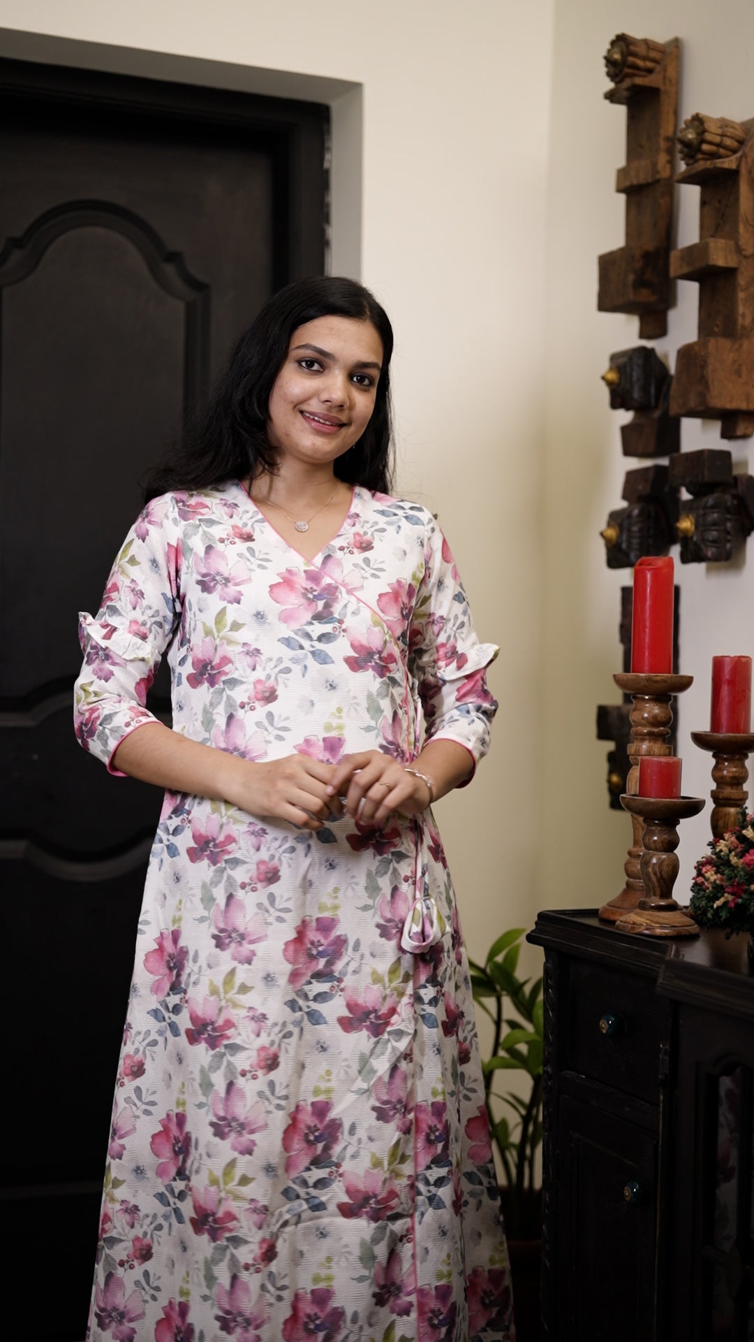 Premium Floral Cotton Kurthi [ZD11]
