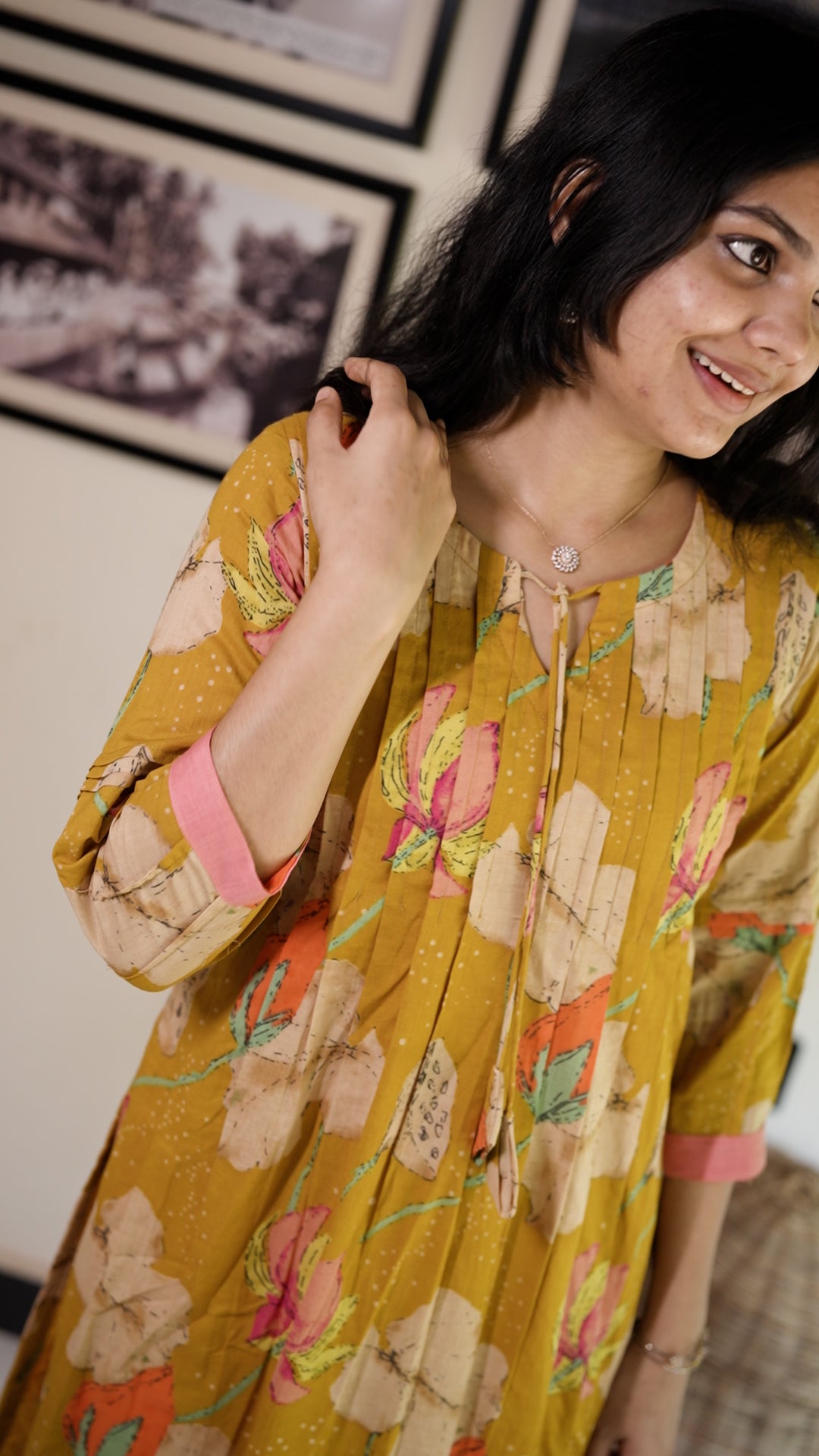 Premium Printed Cotton Kurthi [ZD12]