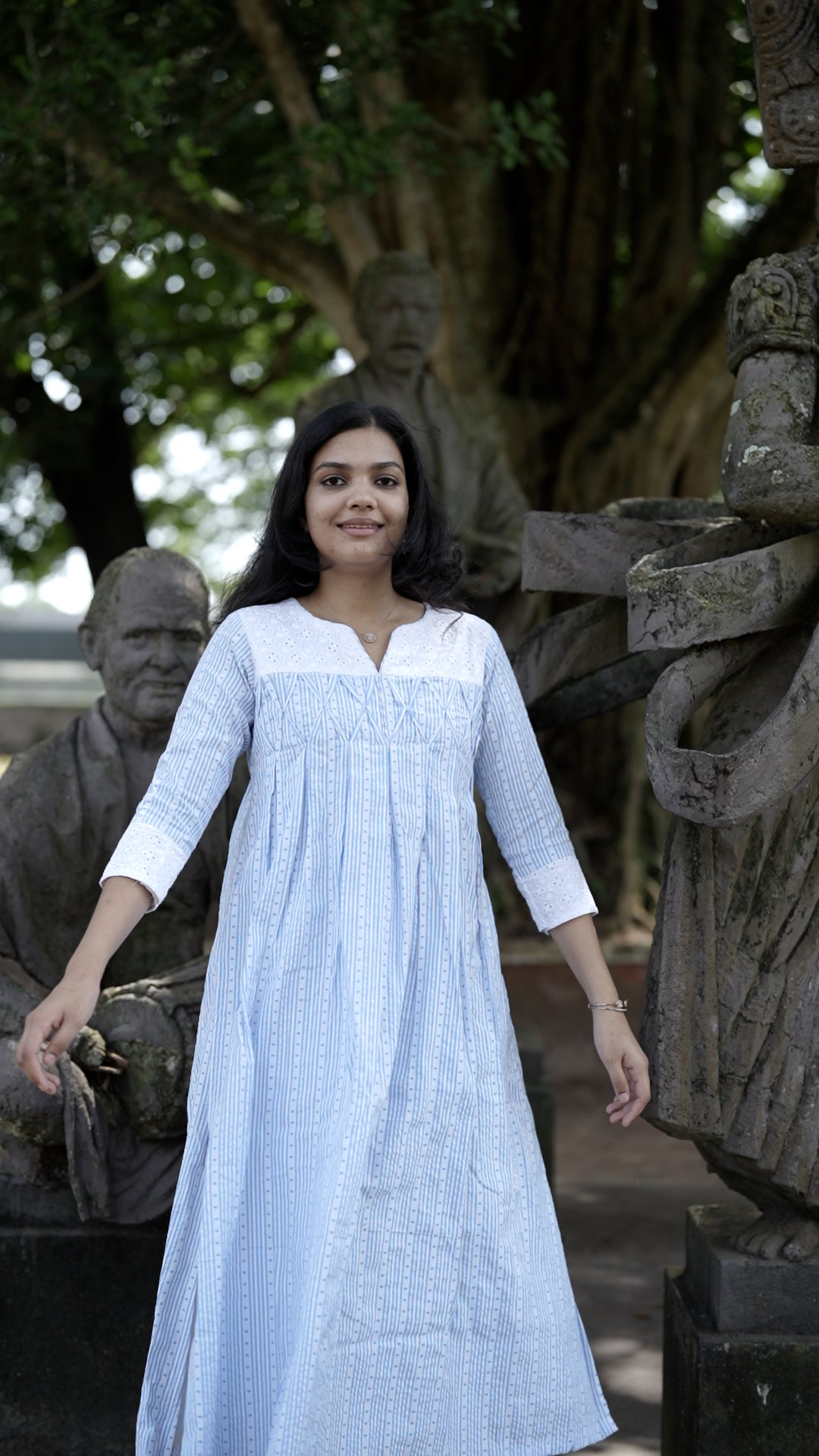 Premium cotton striped kurthi [ZD14]