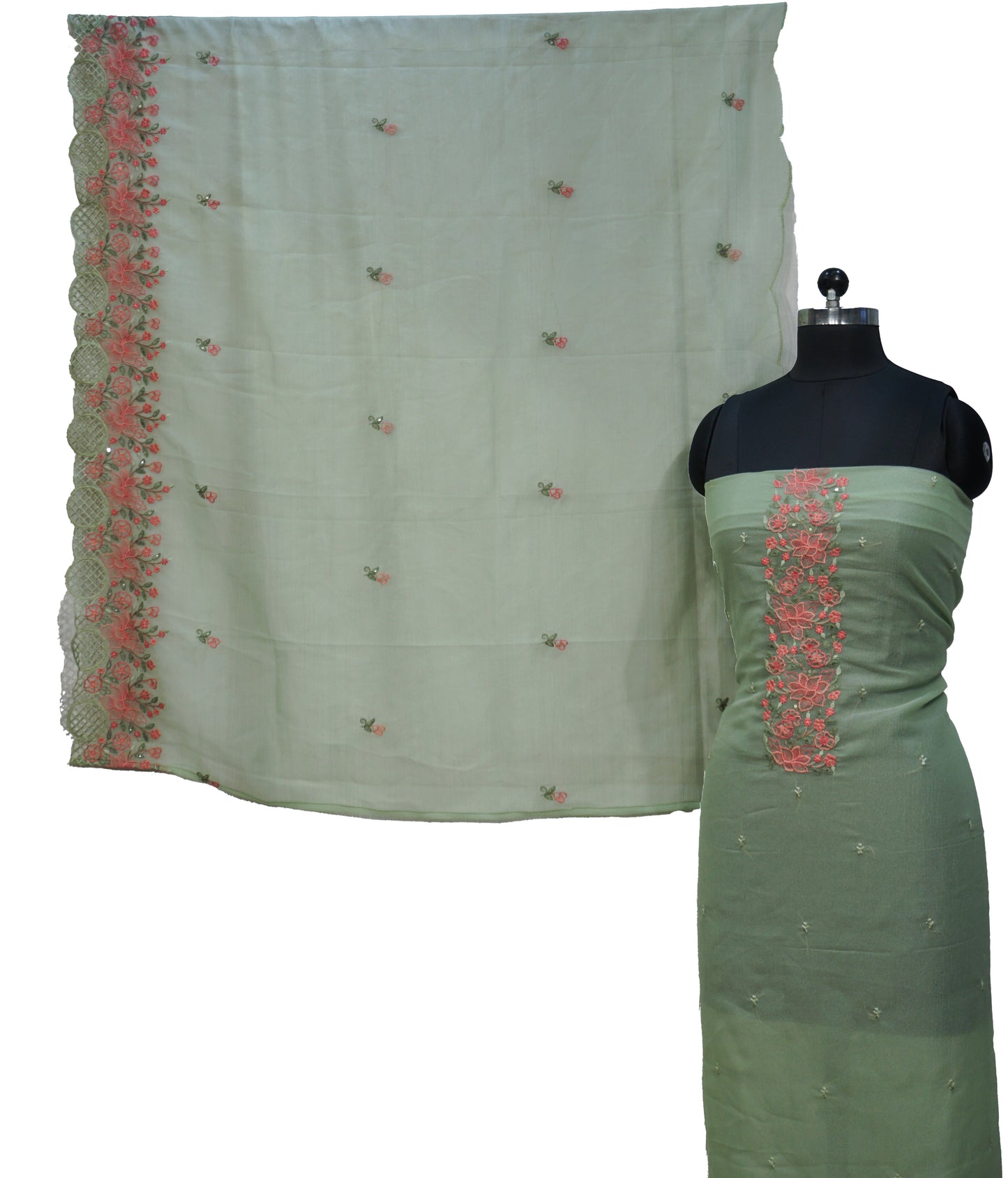 UNSTITCHED SALWAR SET AM183A