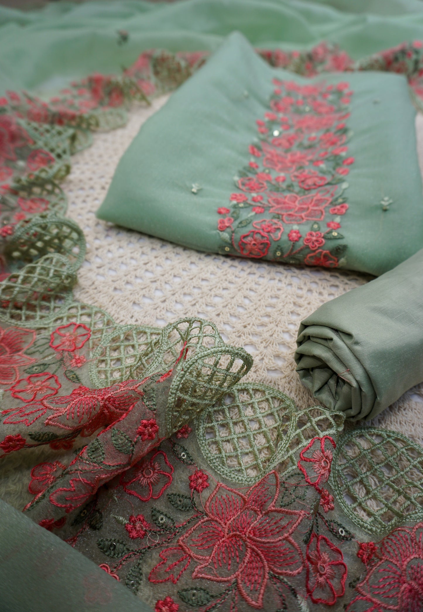 UNSTITCHED SALWAR SET AM183A