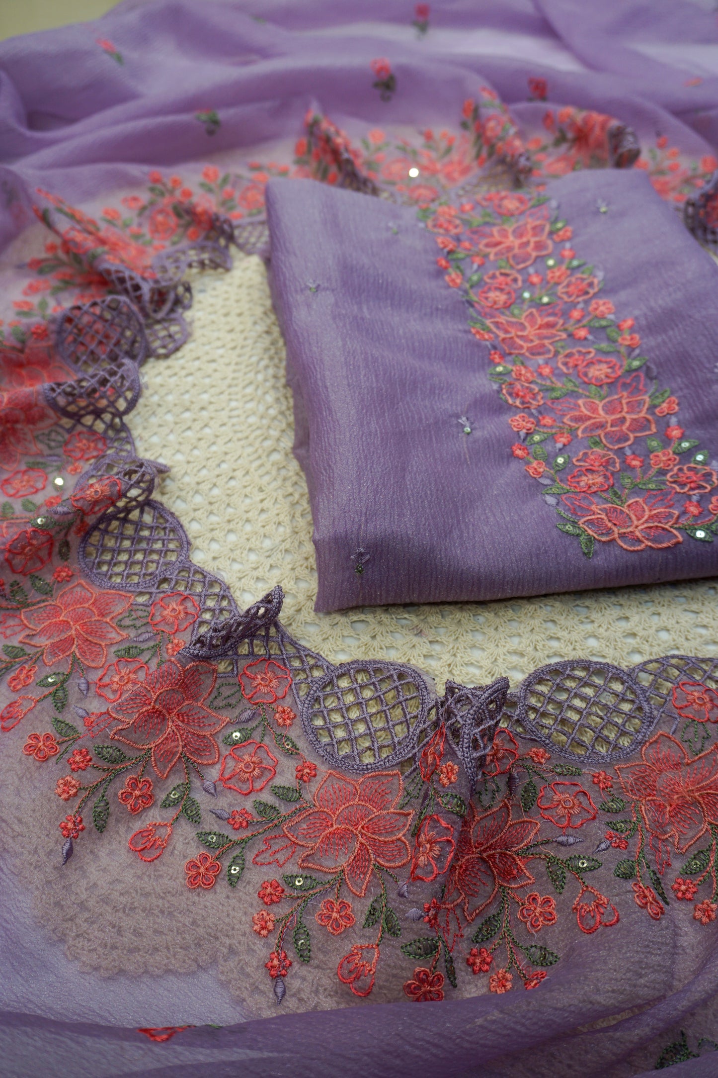UNSTITCHED SALWAR SET AM182