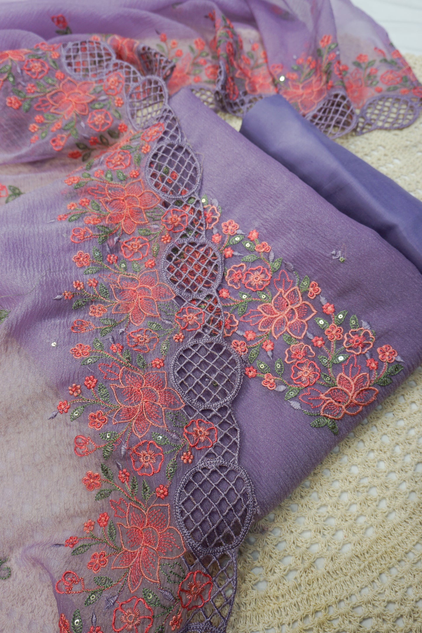 UNSTITCHED SALWAR SET AM182