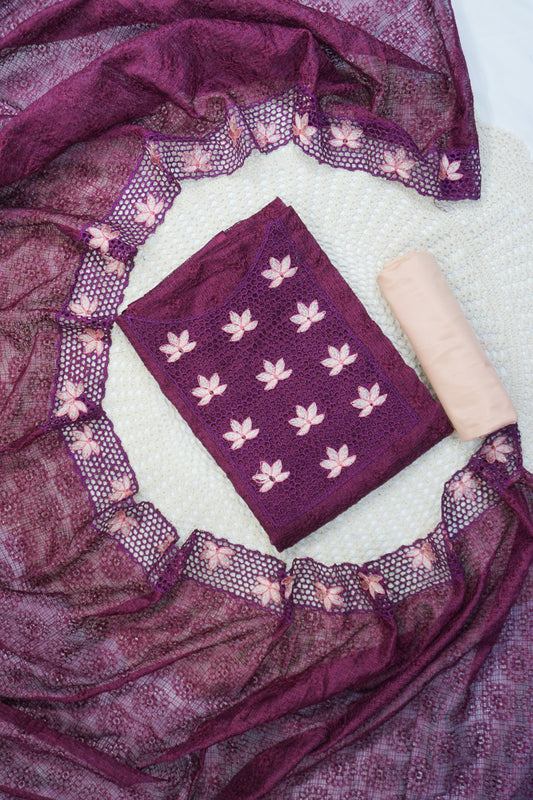 UNSTITCHED SALWAR SET AM201
