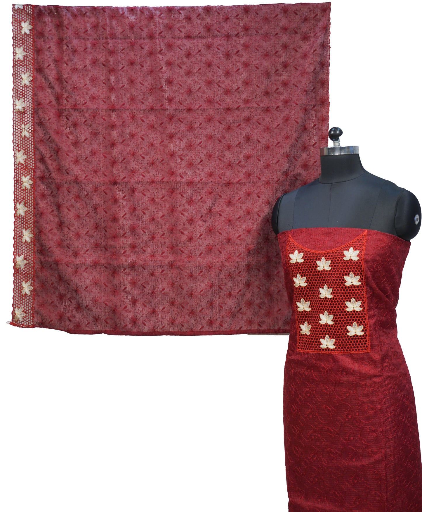 UNSTITCHED SALWAR SET AM203