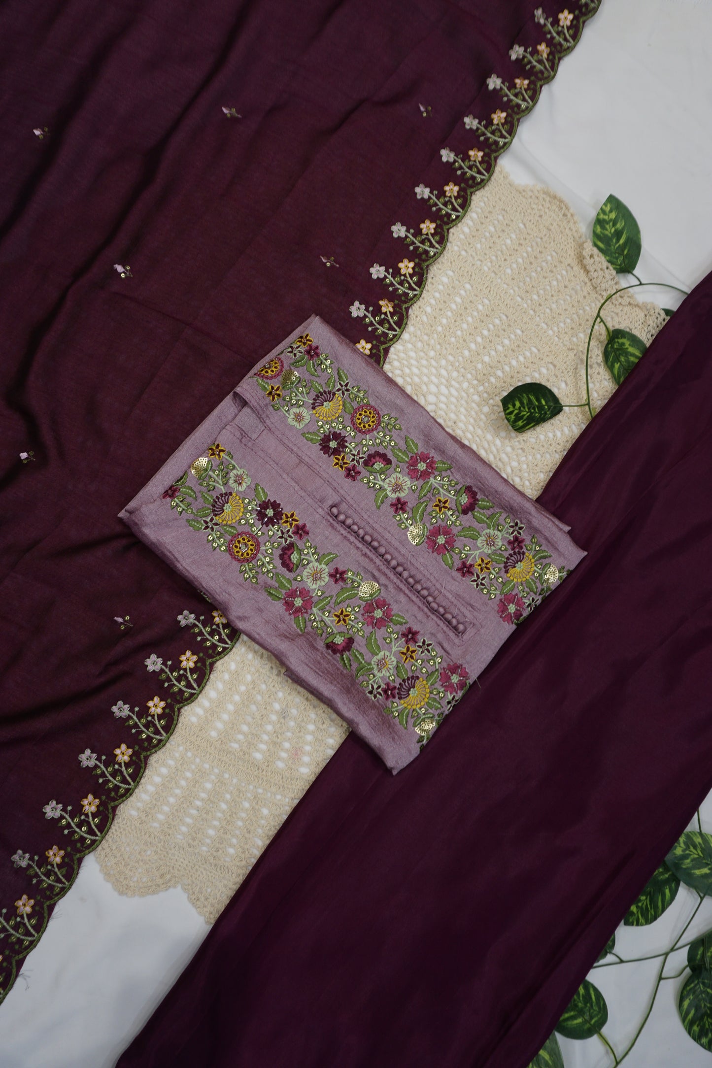 Unstitched Salwar AL286