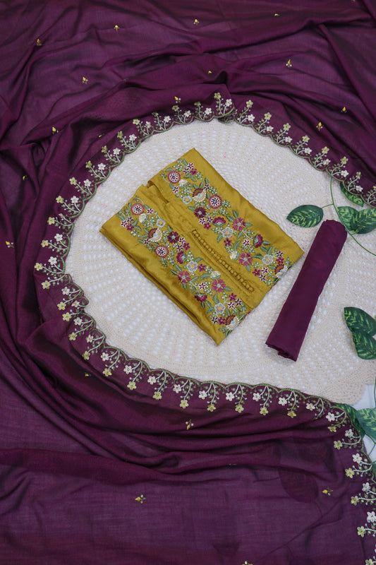 Unstitched Salwar AL287