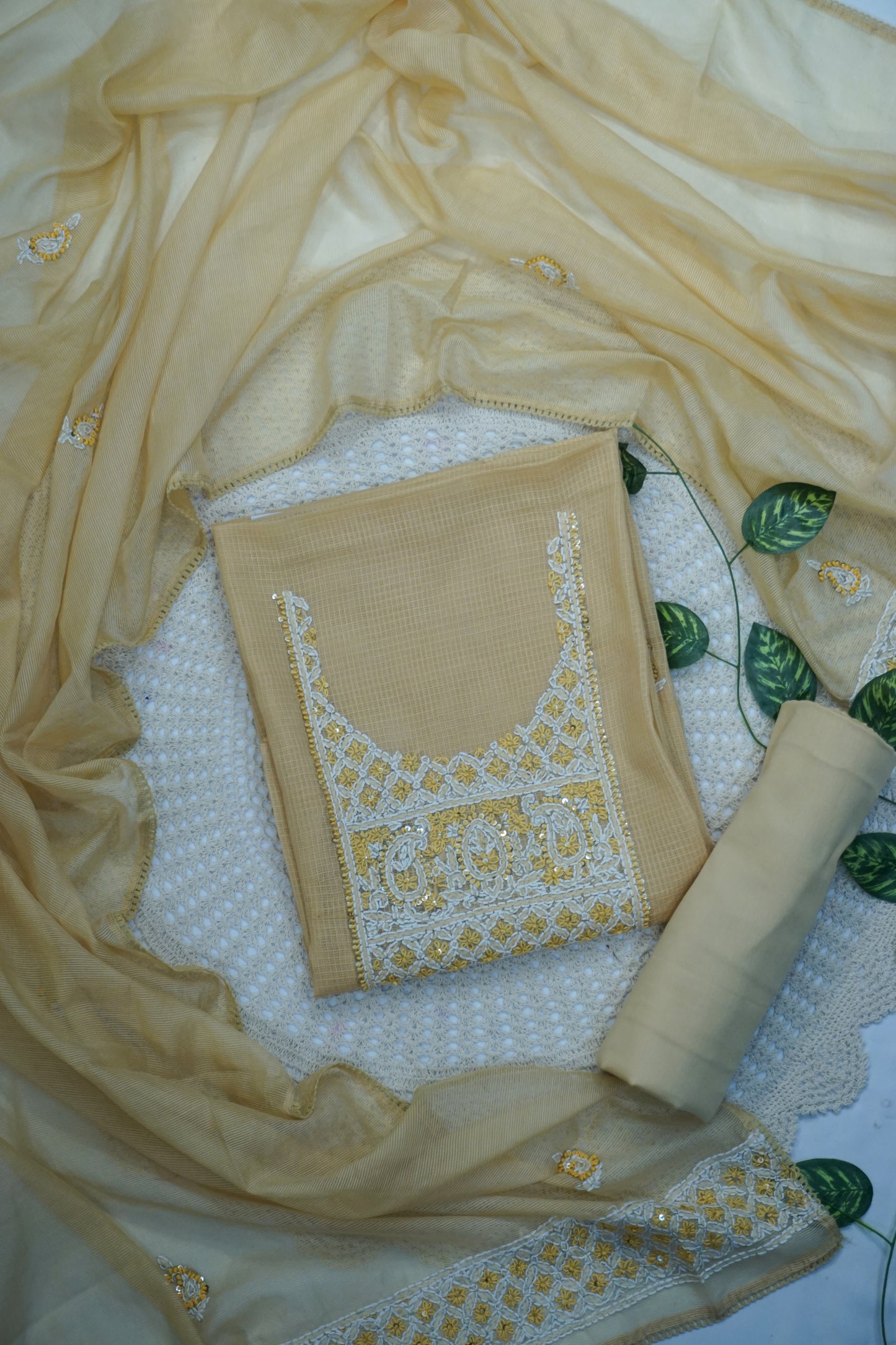 UNSTITCHED SALWAR SET AM112