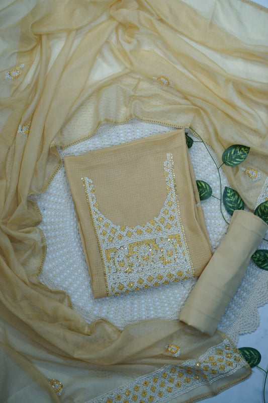 UNSTITCHED SALWAR SET AM112