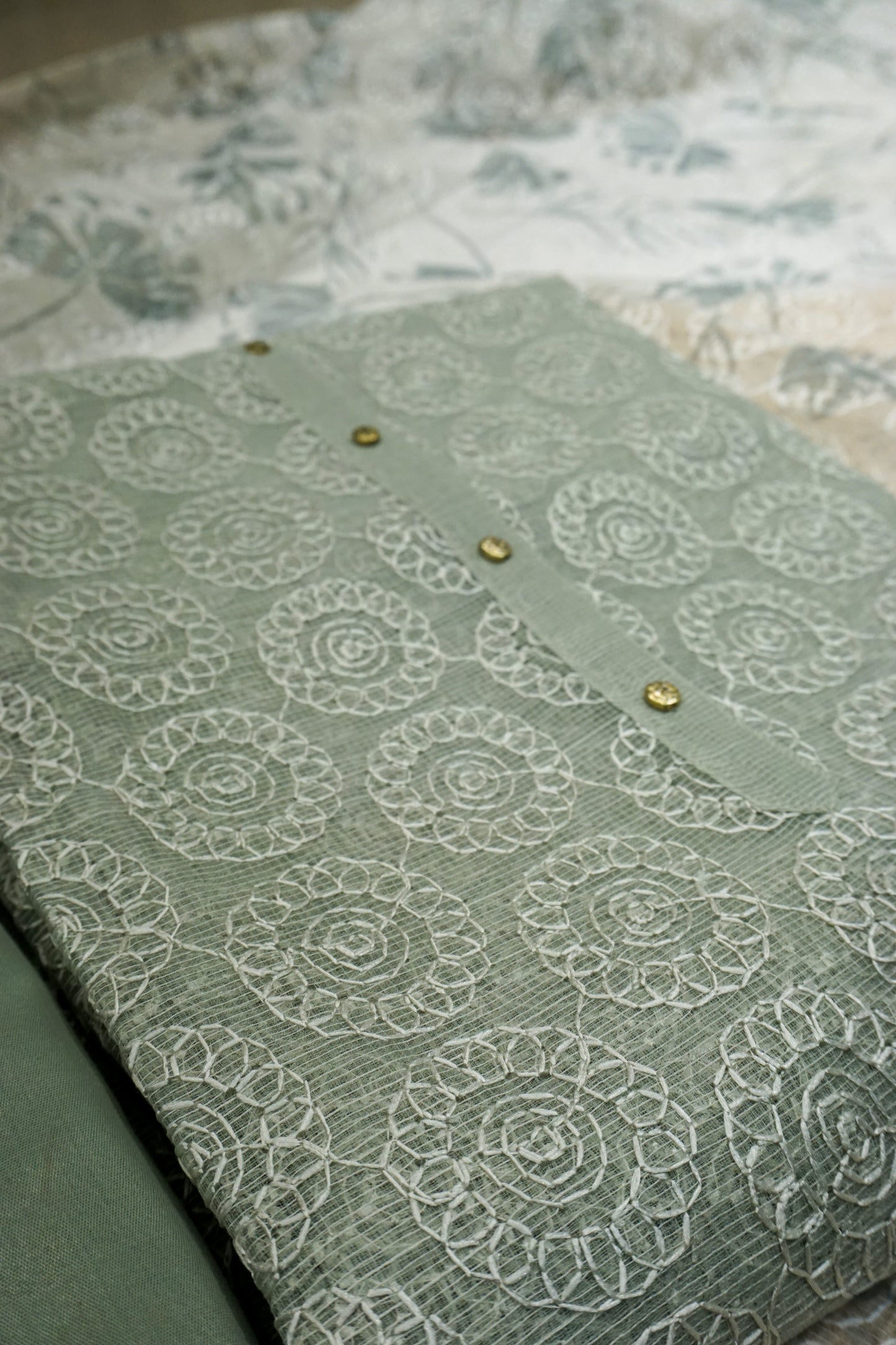 UNSTITCHED SALWAR SET AM119