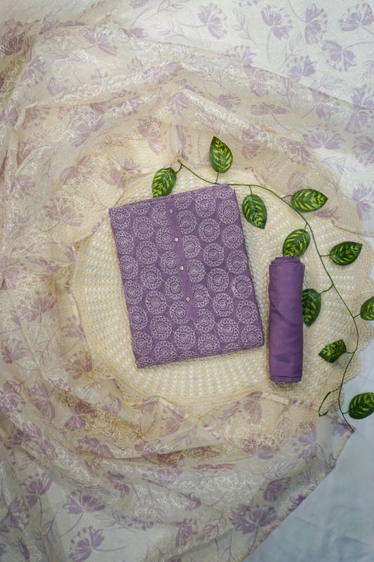 UNSTITCHED SALWAR SET AM118