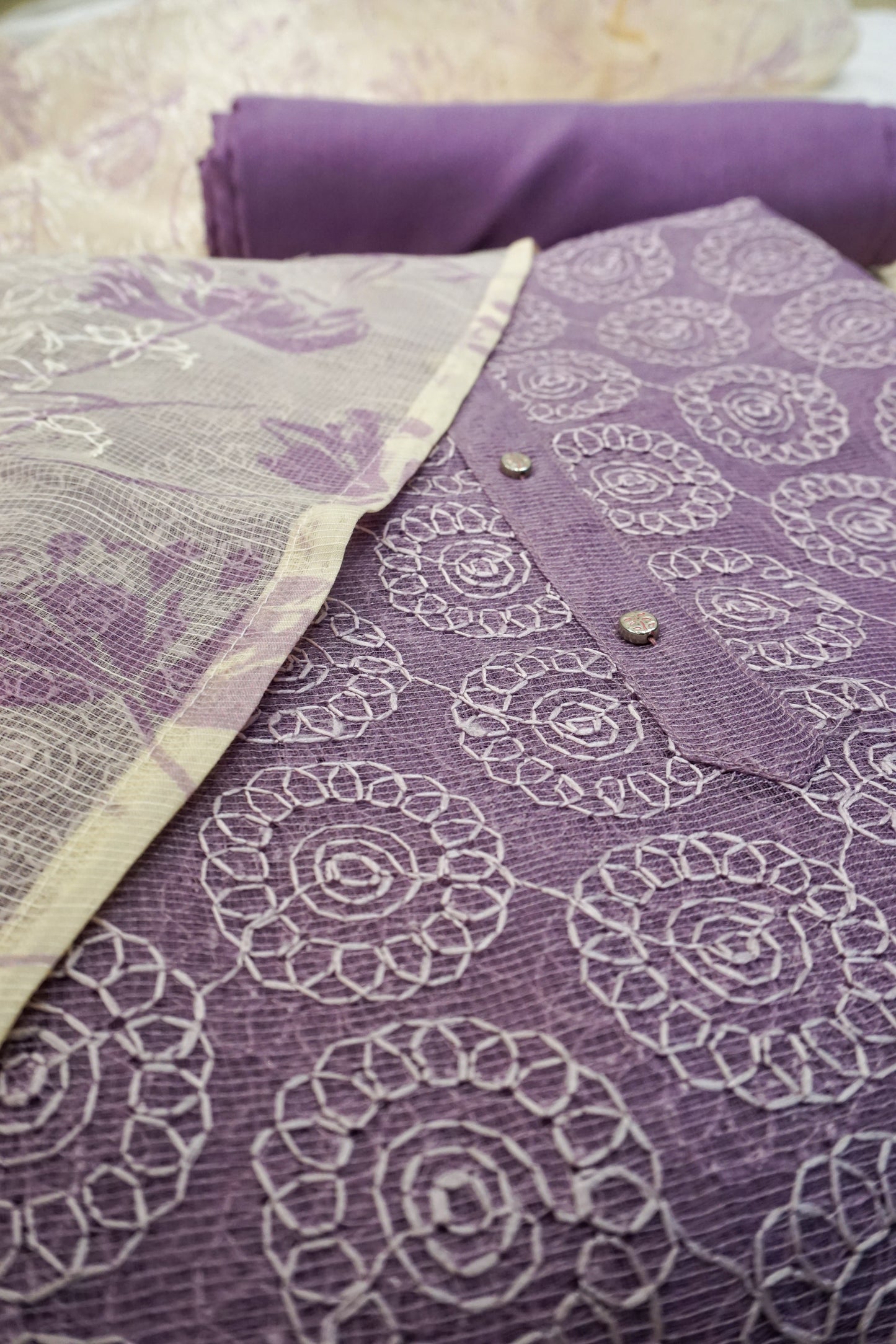 UNSTITCHED SALWAR SET AM118