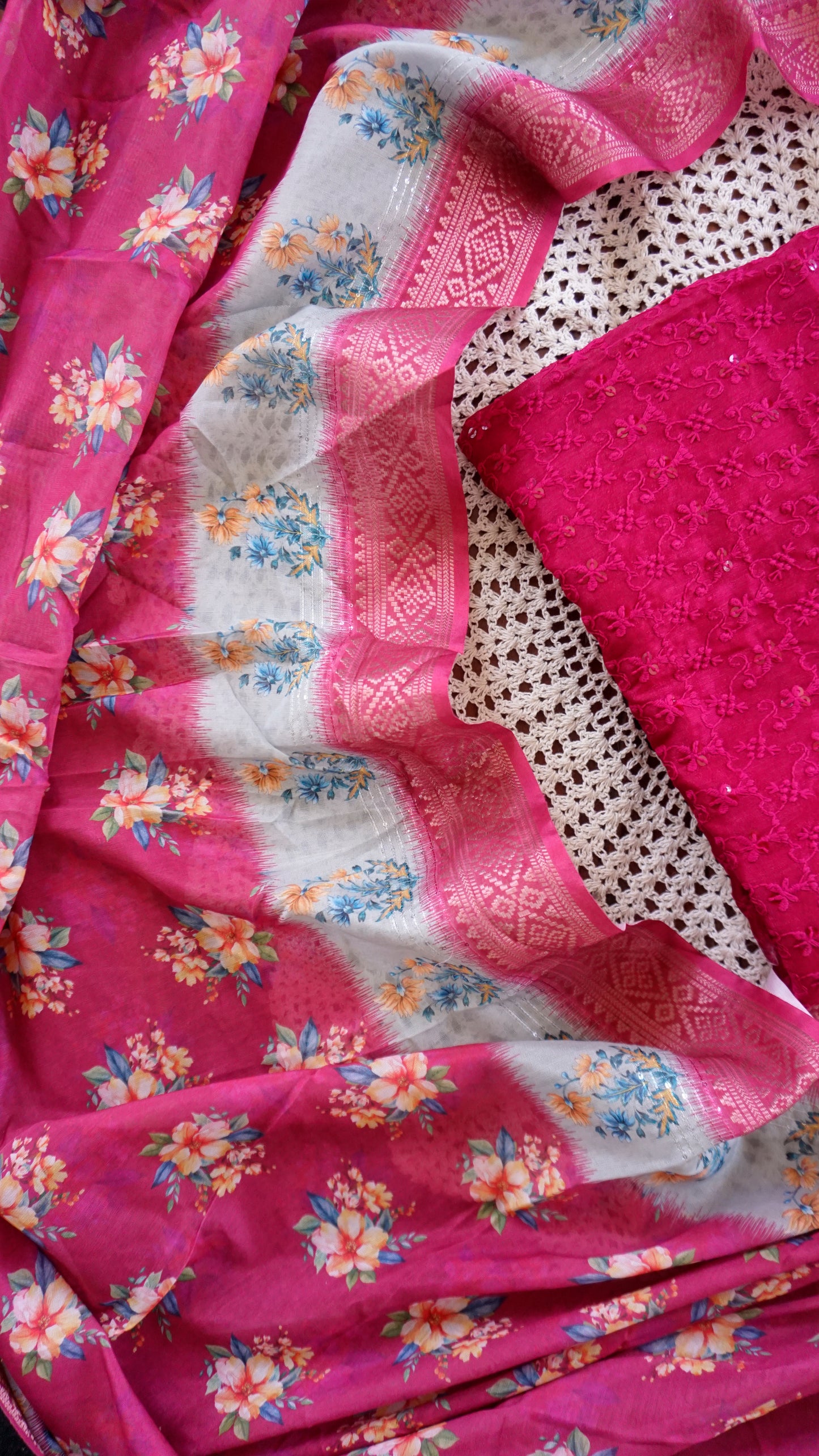 Elegant Upada Silk Salwar Set [GUD38]