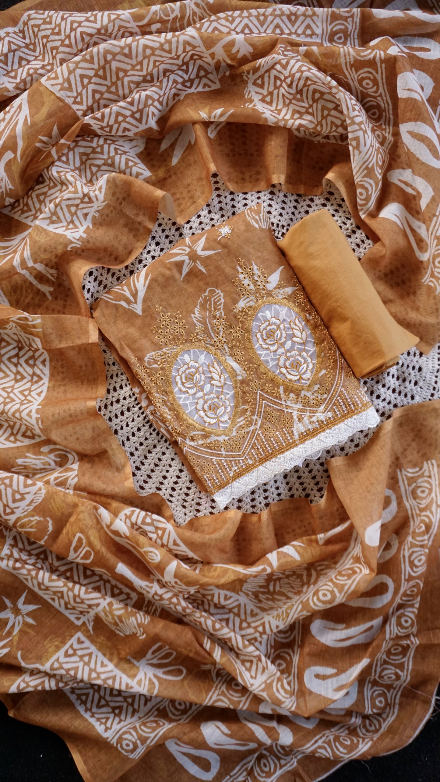 Elegant Printed Cotton Salwar Set – Daily Wear Comfort [GUD311]