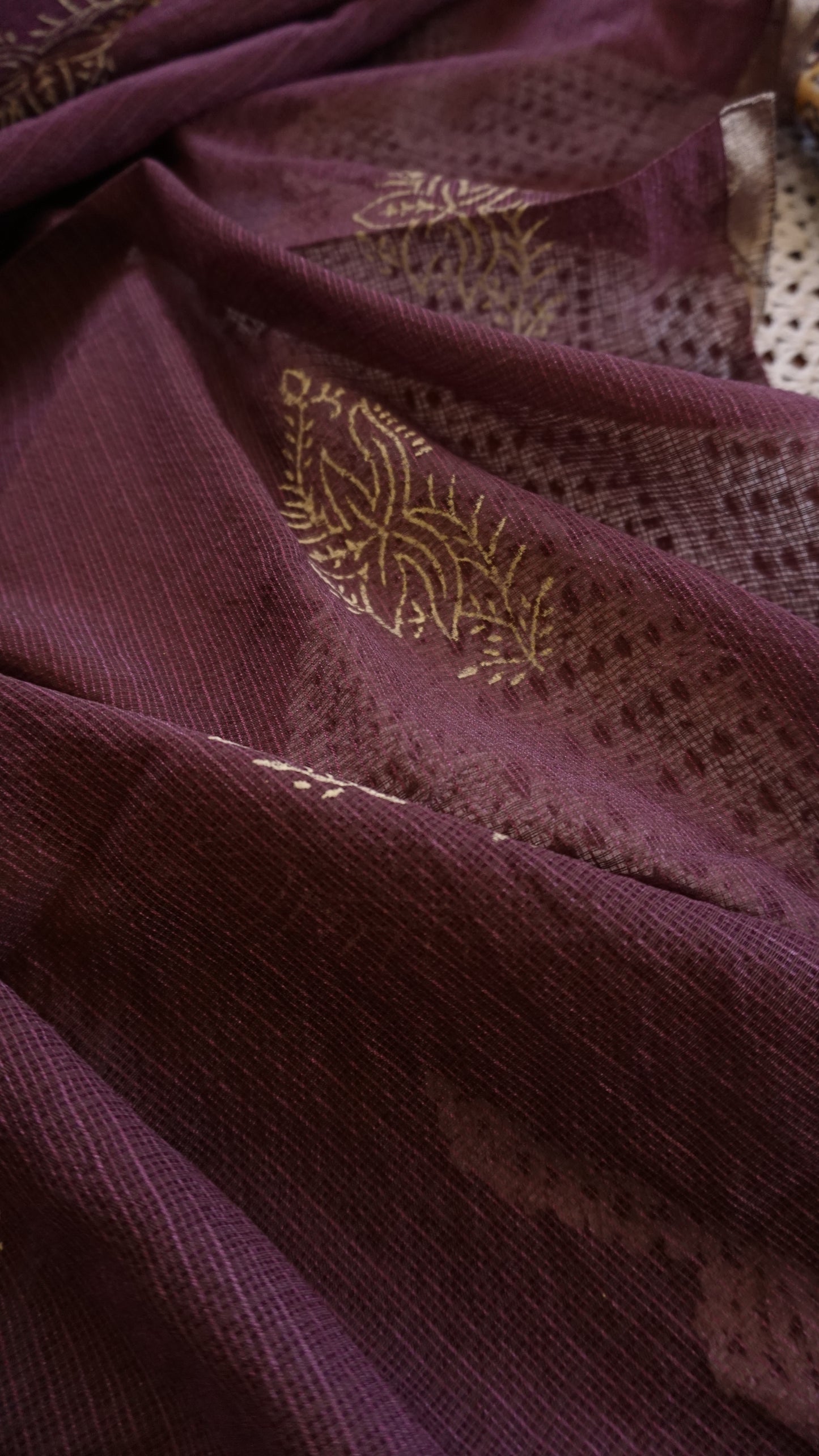 Kaamkari Cotton Unstitched Salwar Set [GUD295]